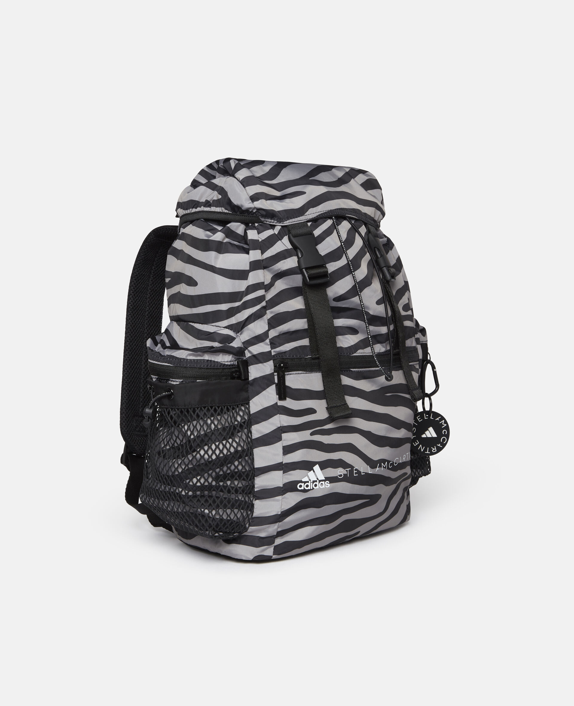 Printed Backpack-Multicolour-large image number 3