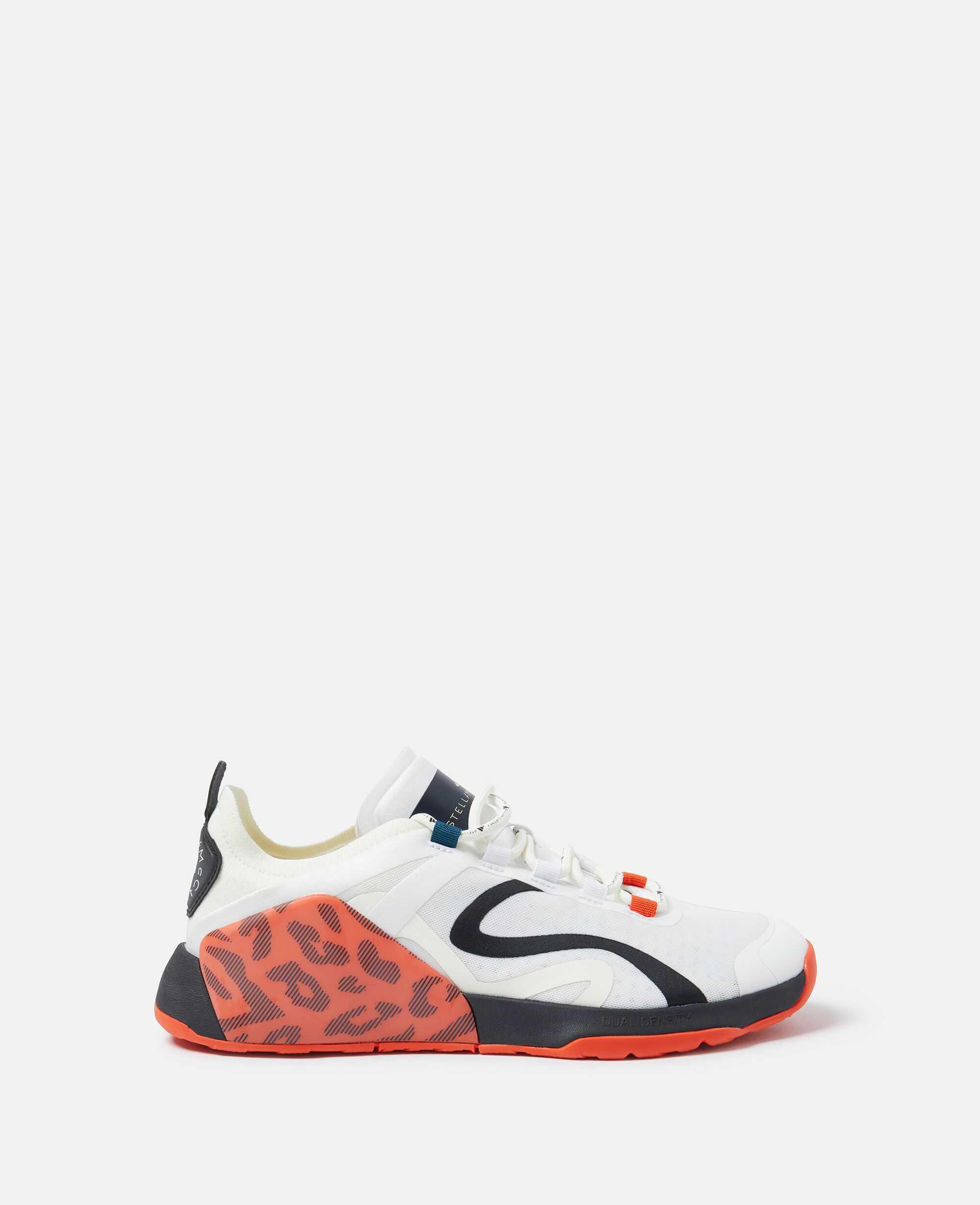Women White Off White Active Orange Dropset Trainers Stella McCartney LT