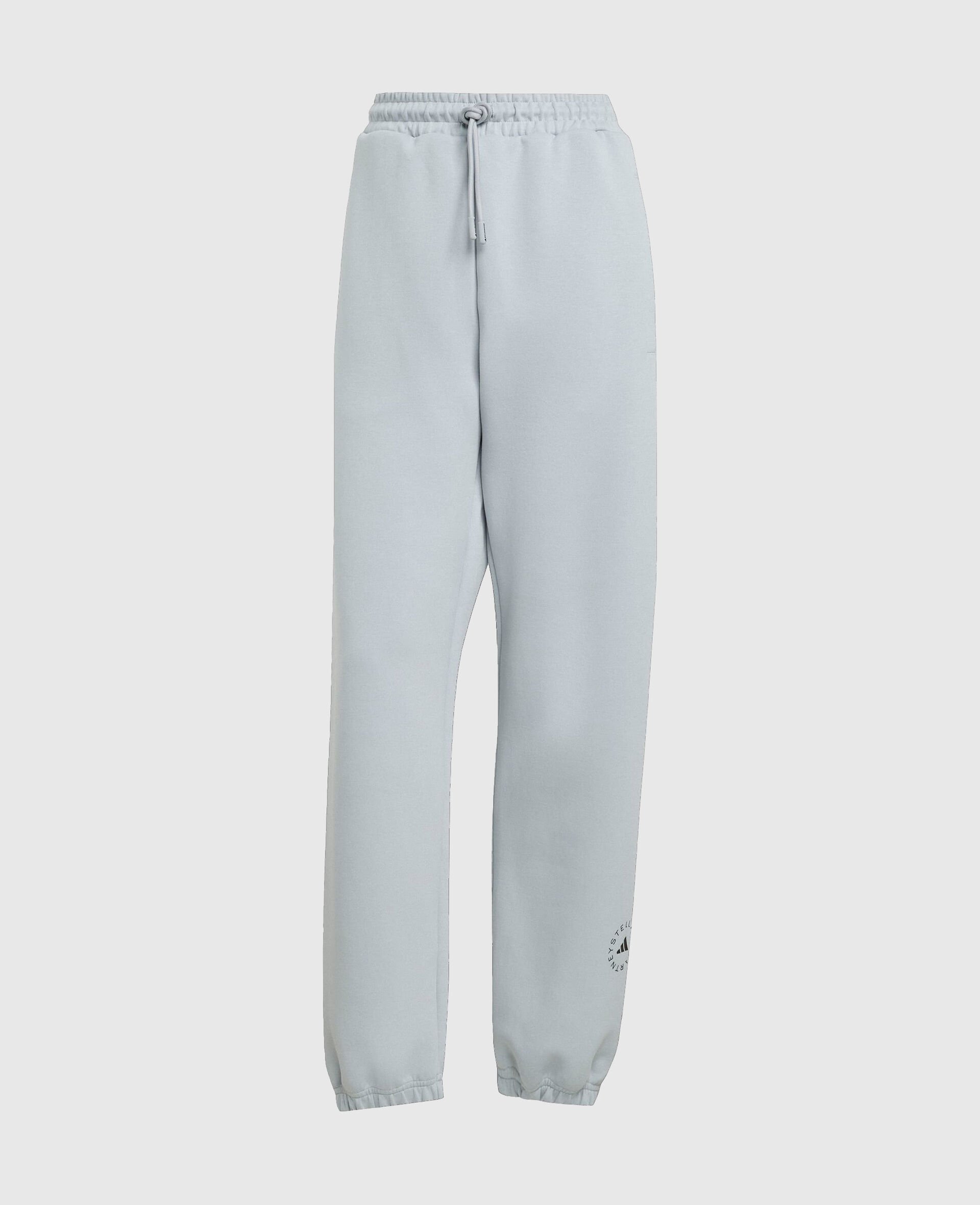 Logo Straight-Leg Joggers-Grey-medium