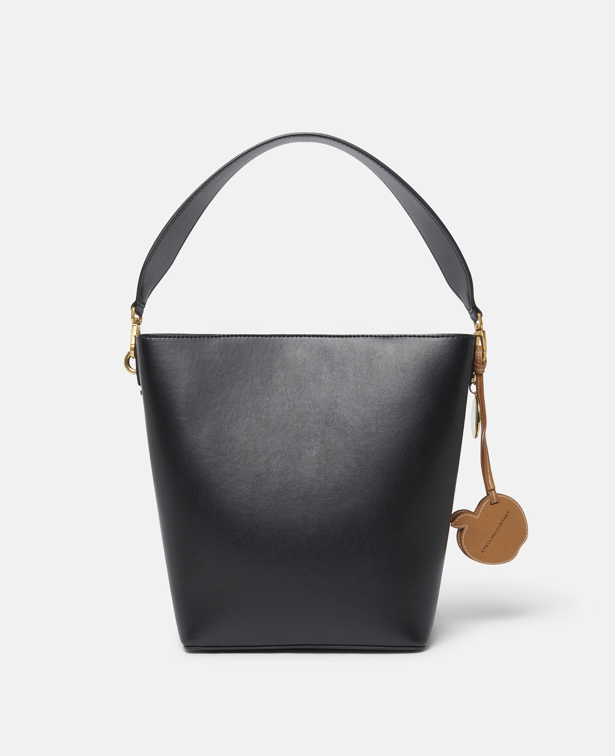 Women Pitch black Frayme Bucket Tote Bag | Stella McCartney US