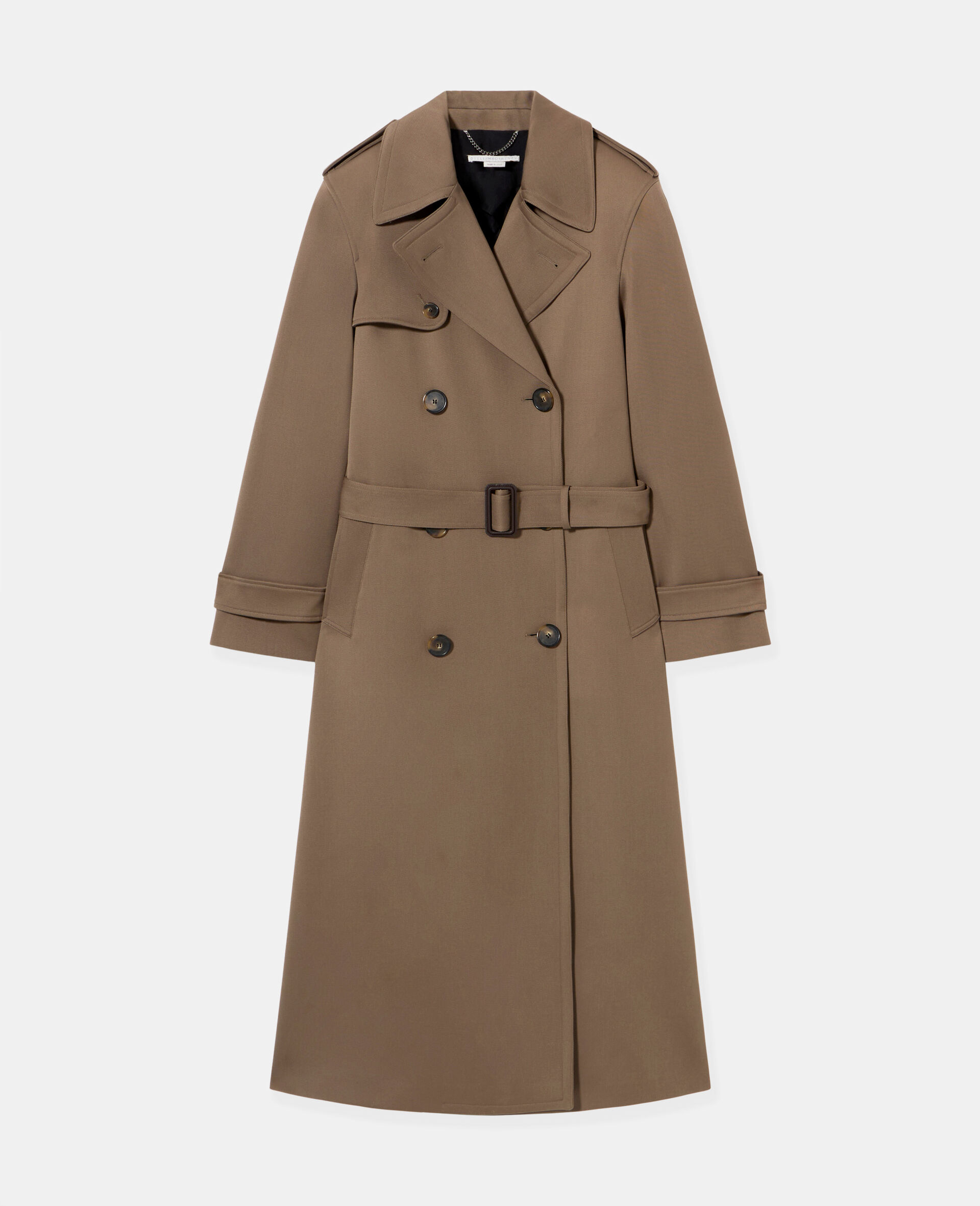 Trench coat ceinture oversize-Noir-large image number 0