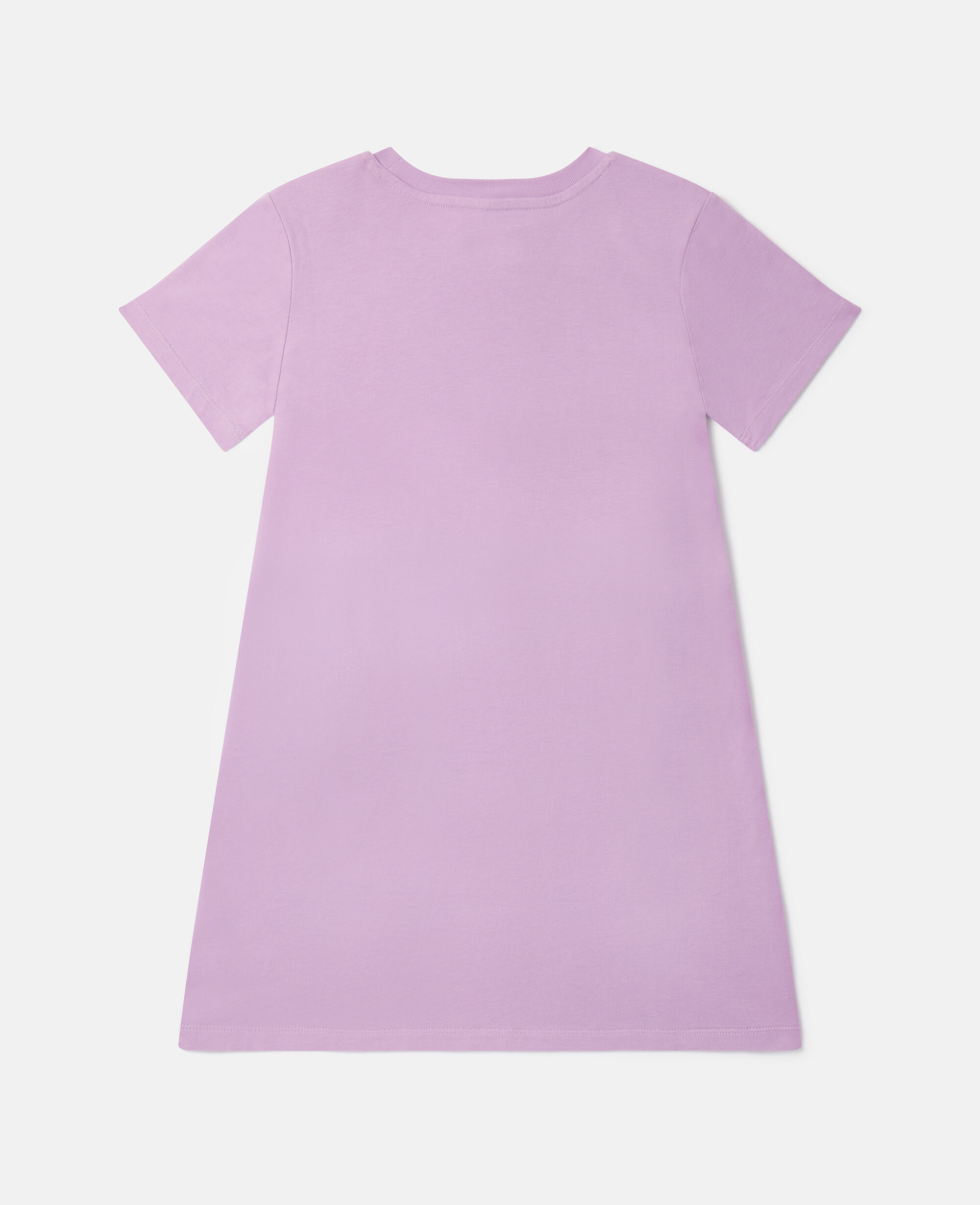 Women Purple Fringed Star T Shirt Dress Stella McCartney US