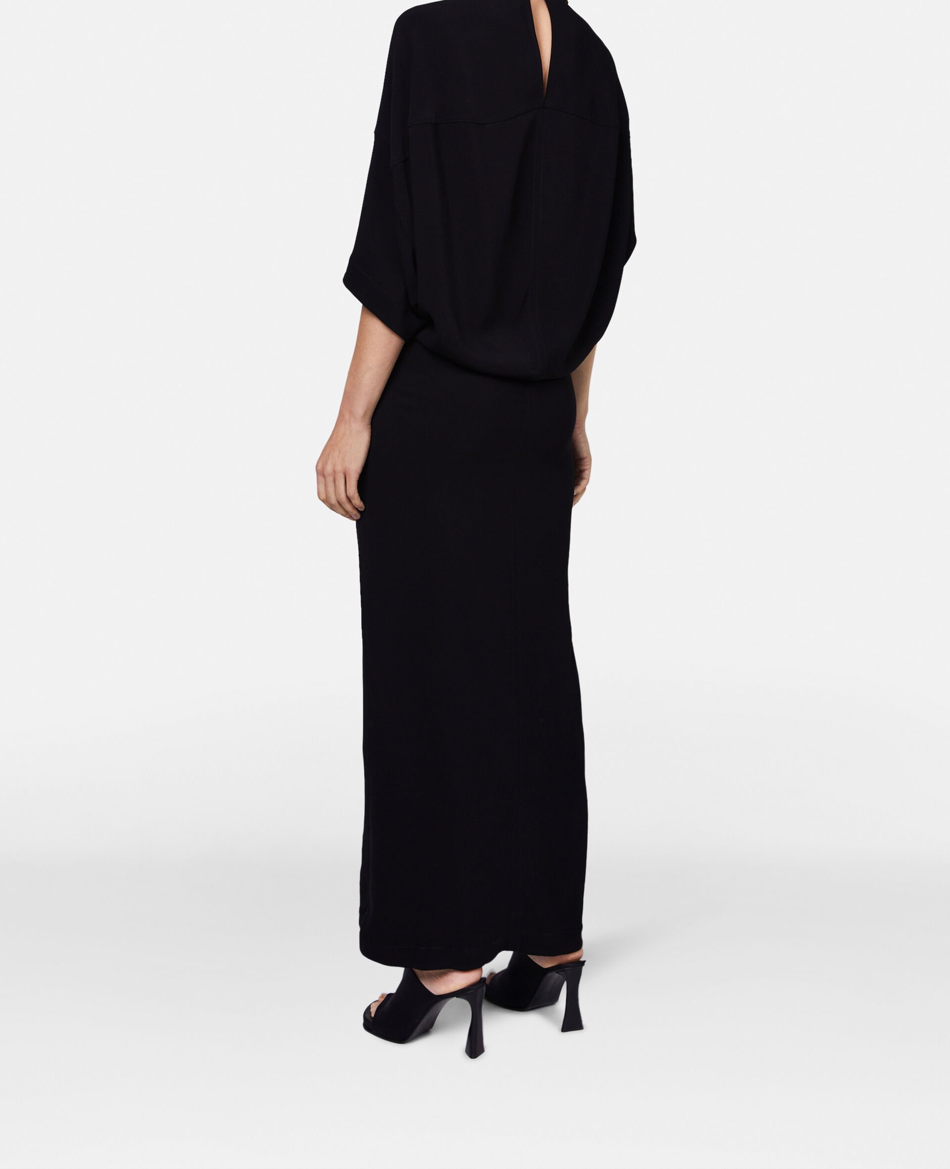 Falabella Crystal Chain Maxi Dress-Black-large image number 2