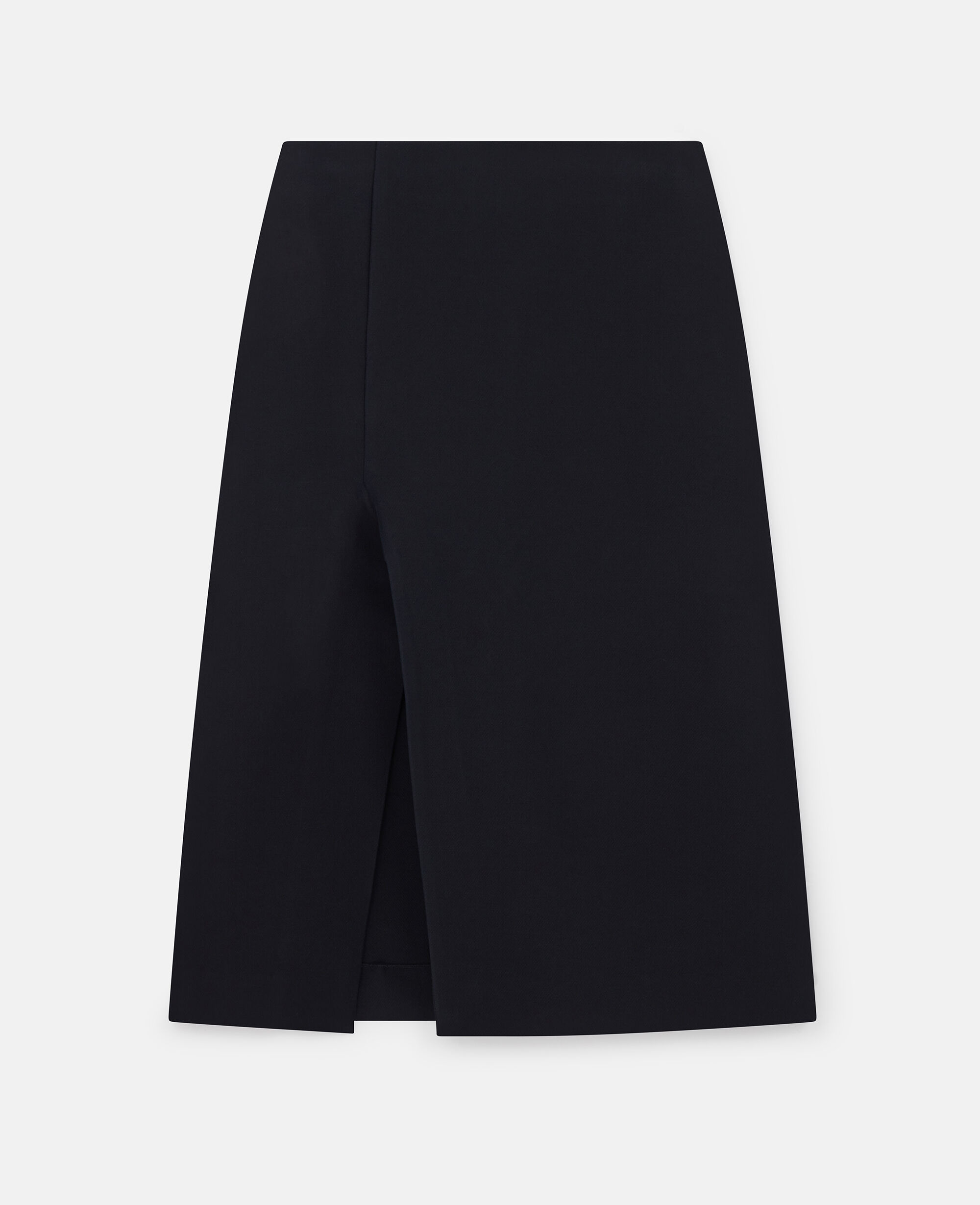 Black flare midi skirt 2025