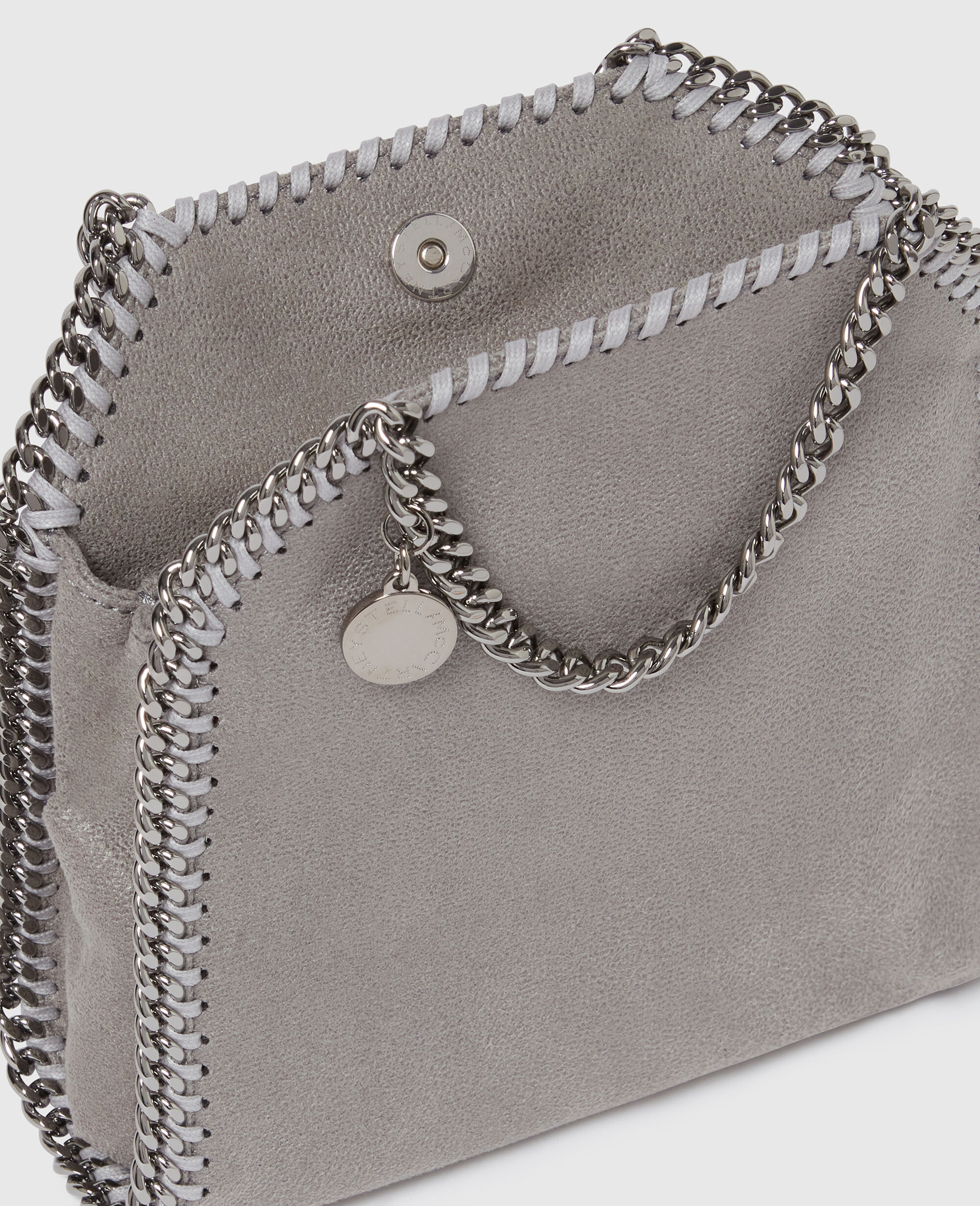 Stella McCartney ファラベラ ミニ ライトグレー Women LIGHT GREY ファラベラ ミニ トートバッグ | Stella McCartney JP