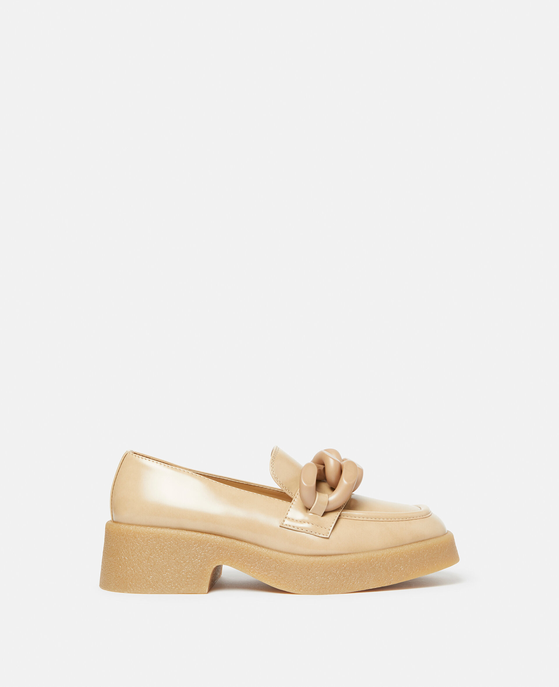 Skyla Patent Chunky Loafers-Black-large image number 0