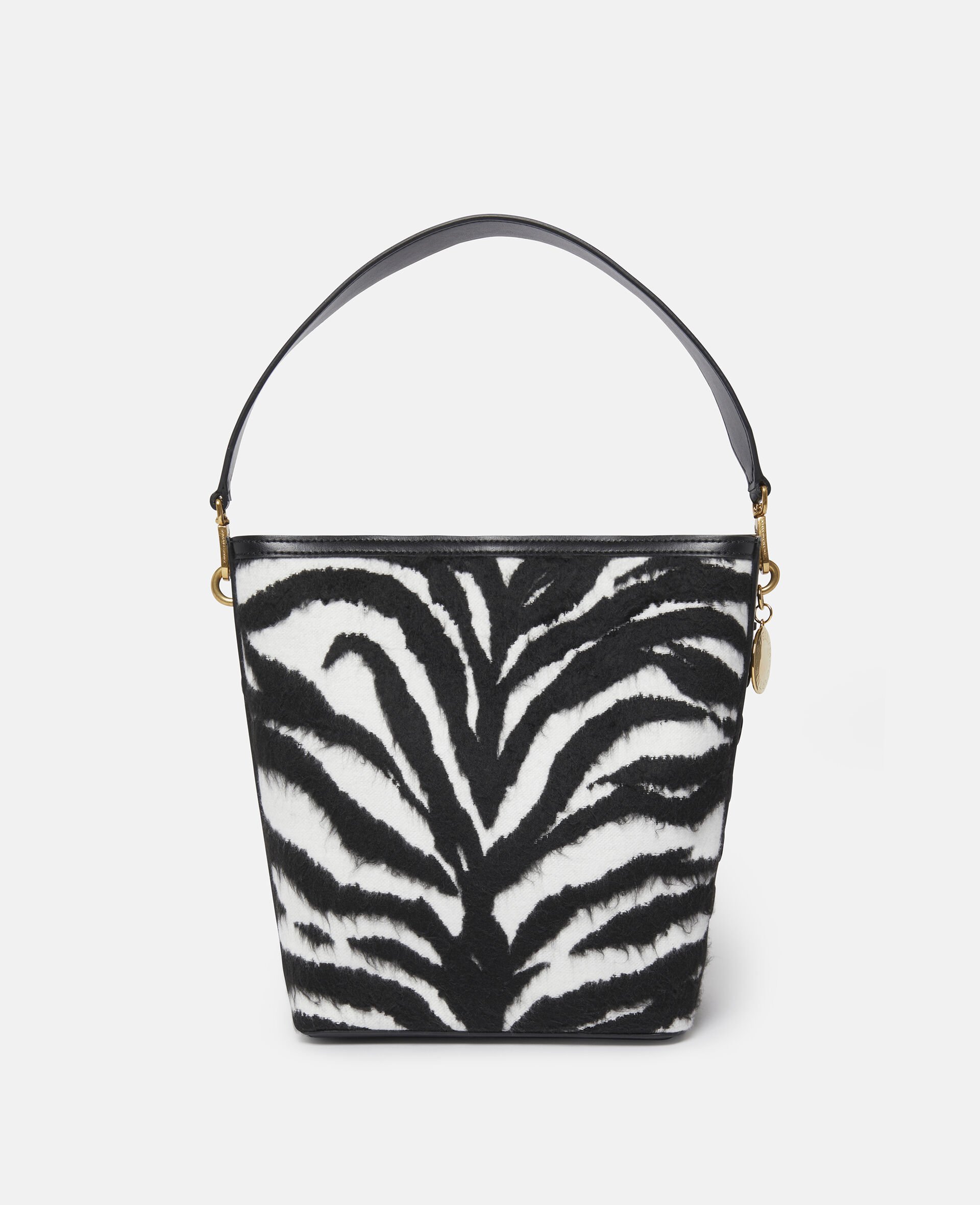 Frayme Tiger Pattern Tote Bag-White-large image number 2