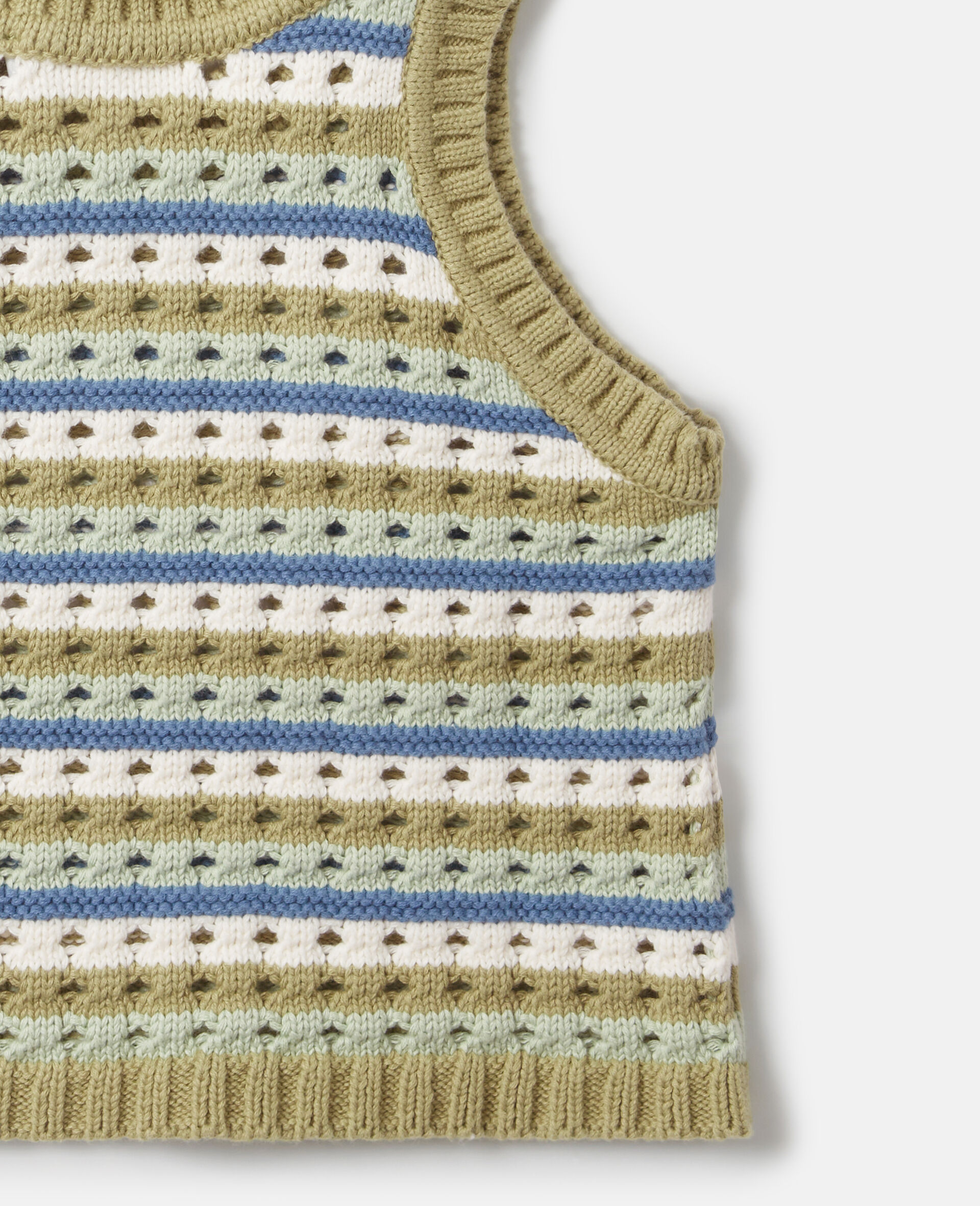 Stella Knitted Tank Top-Multicolour-large image number 3