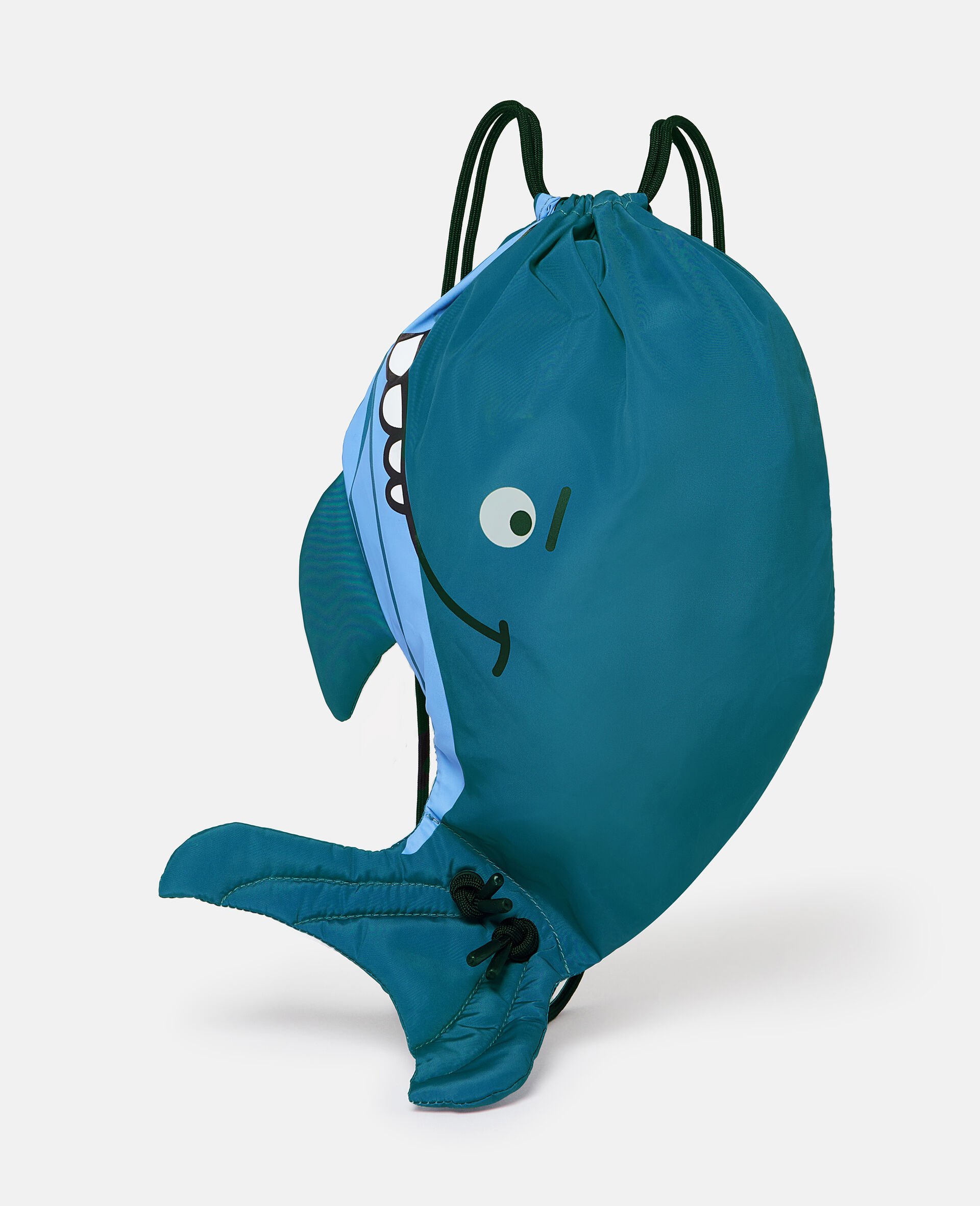 Whale Motif Backpack-Blue-medium