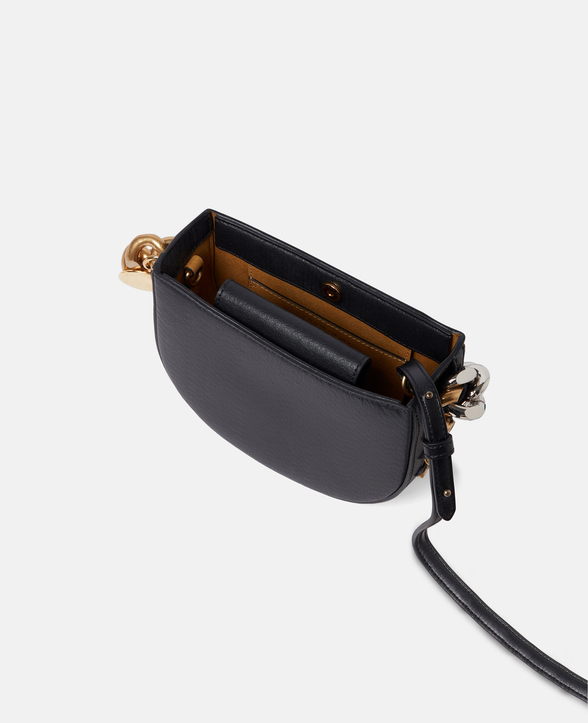 Women Black Frayme Mylo™️ Shoulder Bag | Stella McCartney US