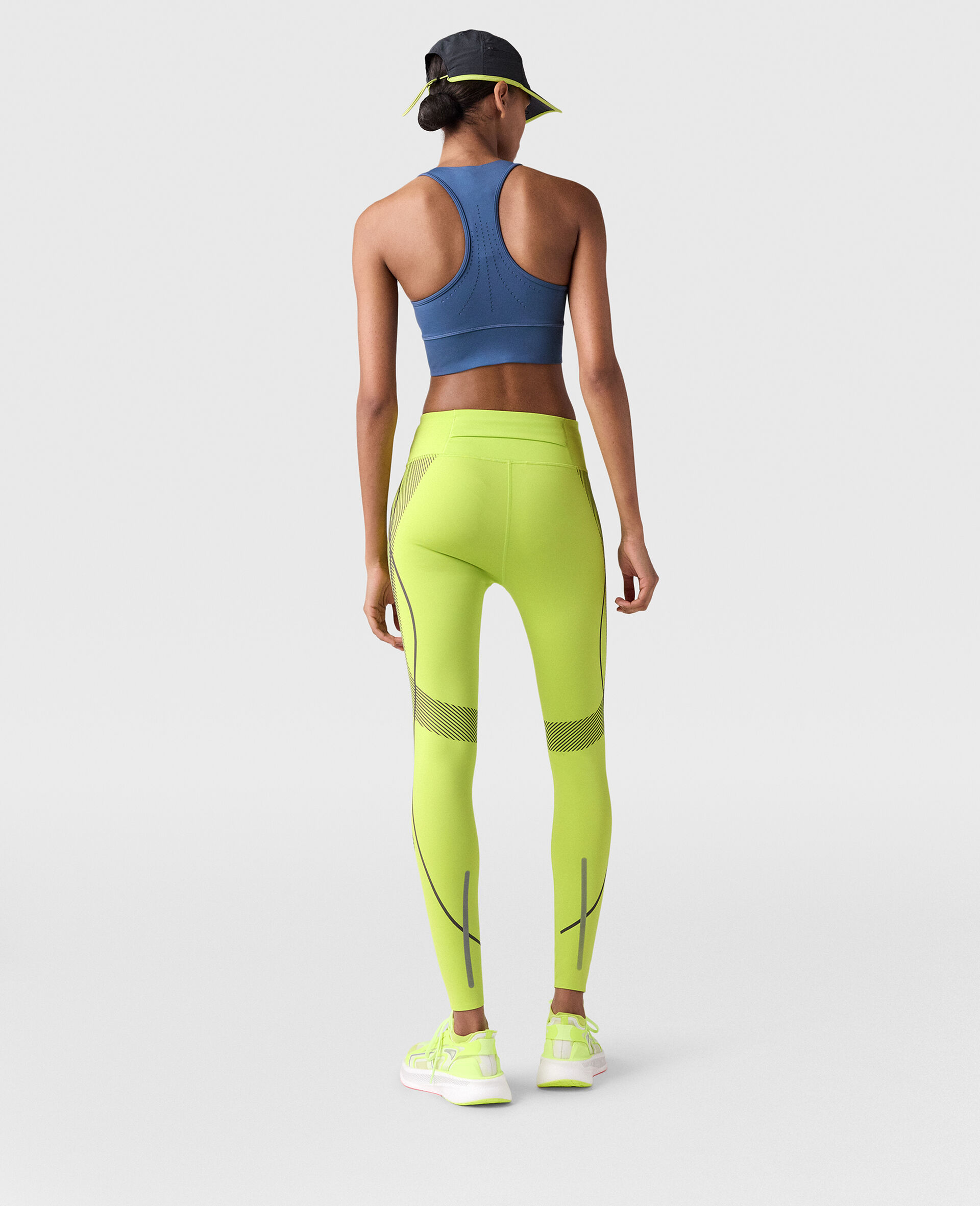 TruePace ランニング レギンス-グリーン-large image number 3