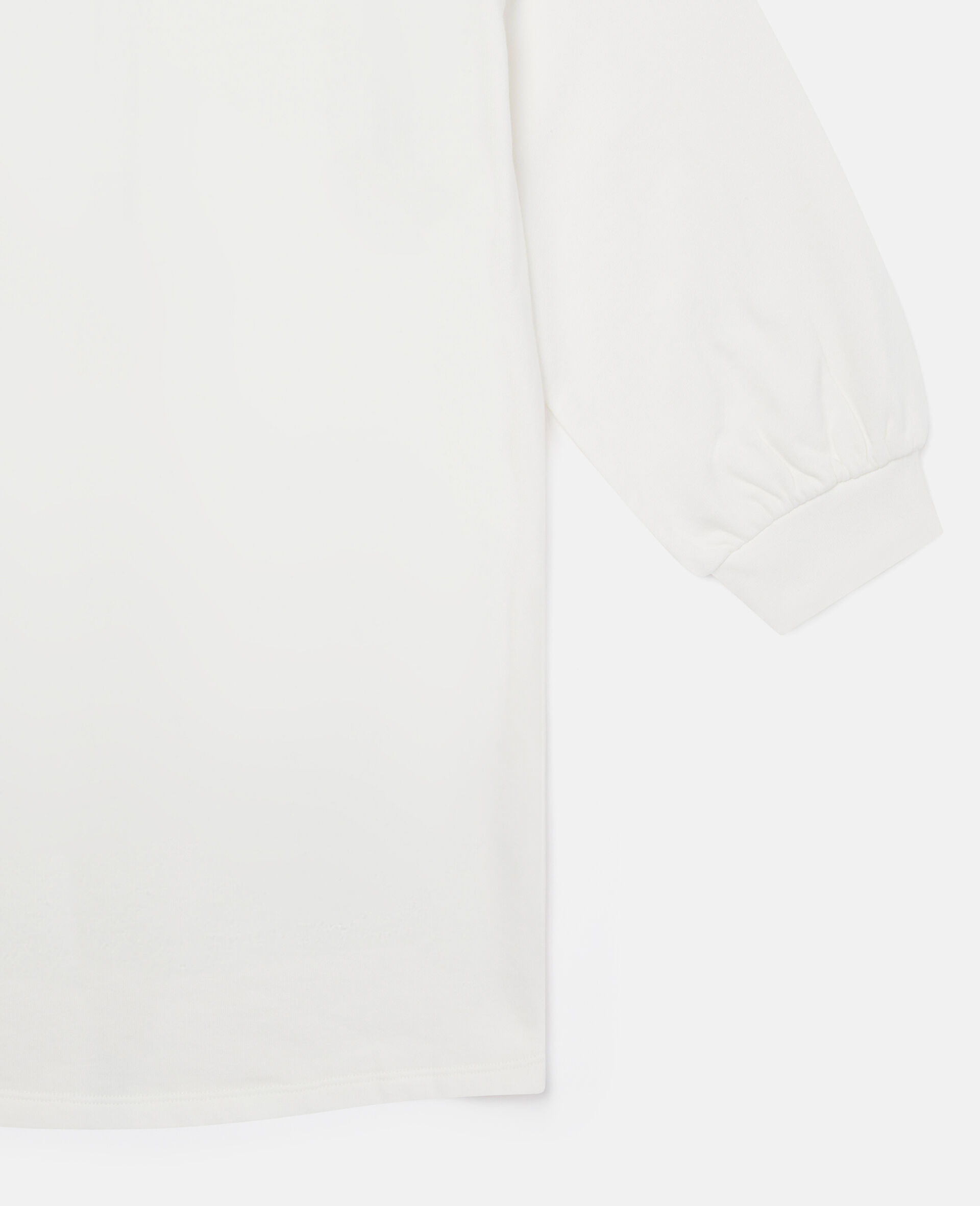 Sweatshirt-Kleid mit Rundhalsausschnitt und Feen-Print-Wei&szlig;-large image number 3