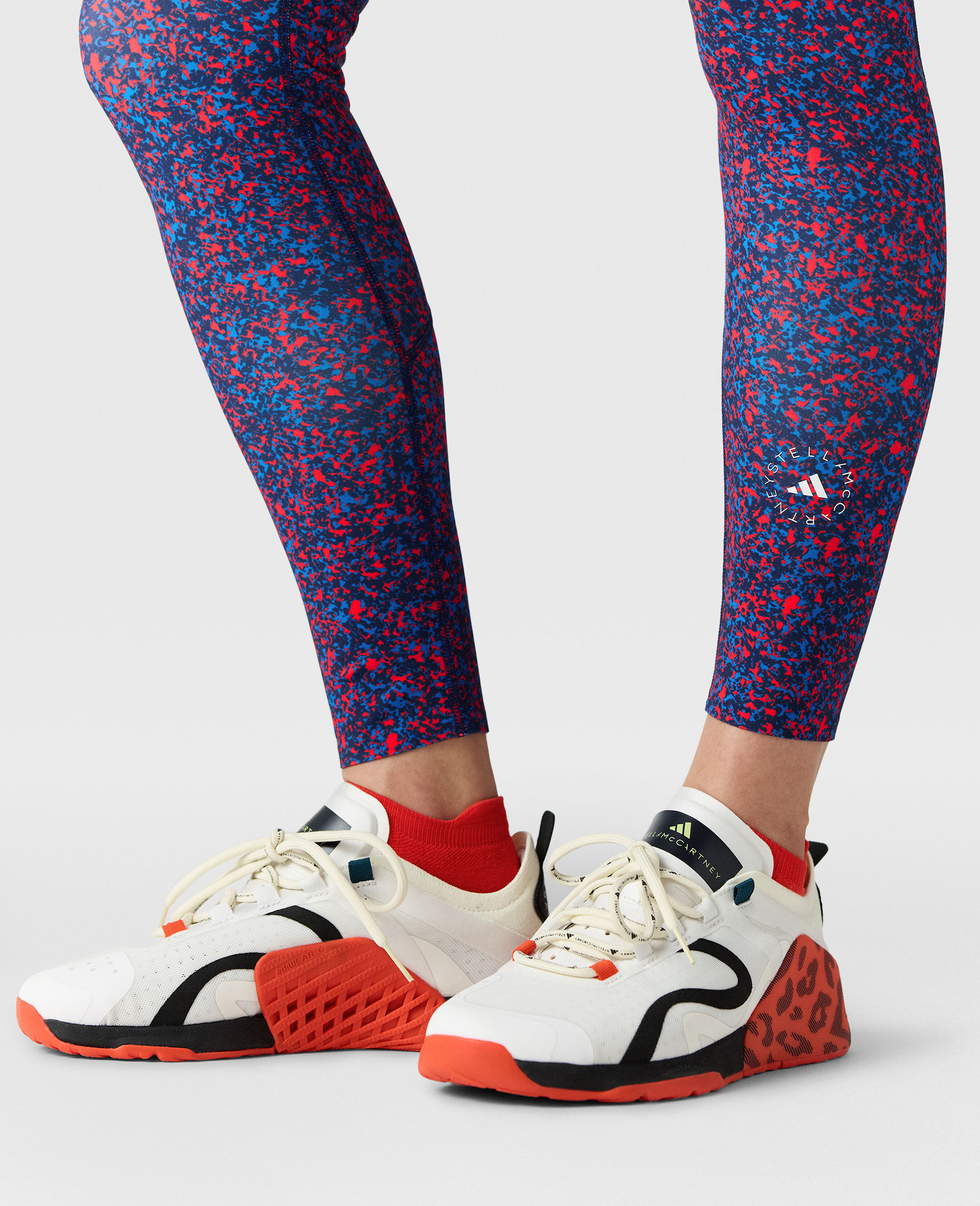 *STELLA McCARTNEY*スエード加工 バイカラーデザイン スニーカー Stella McCartney Colorblock Pattern Sneakers - Yellow