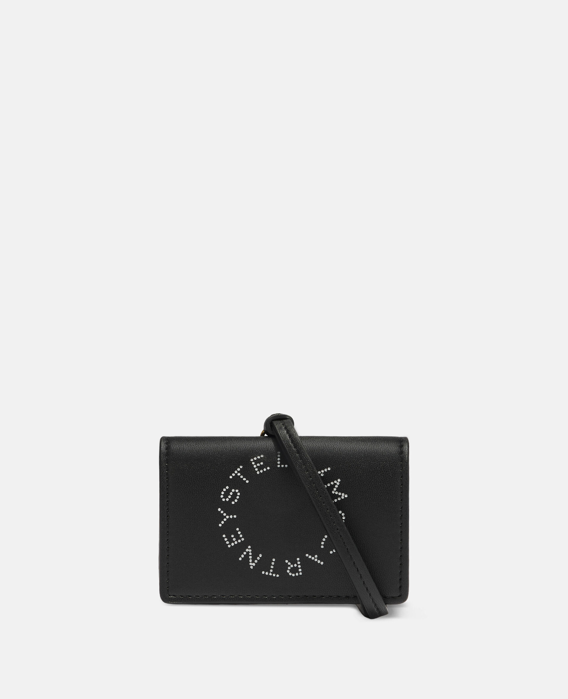 Logo Strap Cardholder-Pink-large image number 0