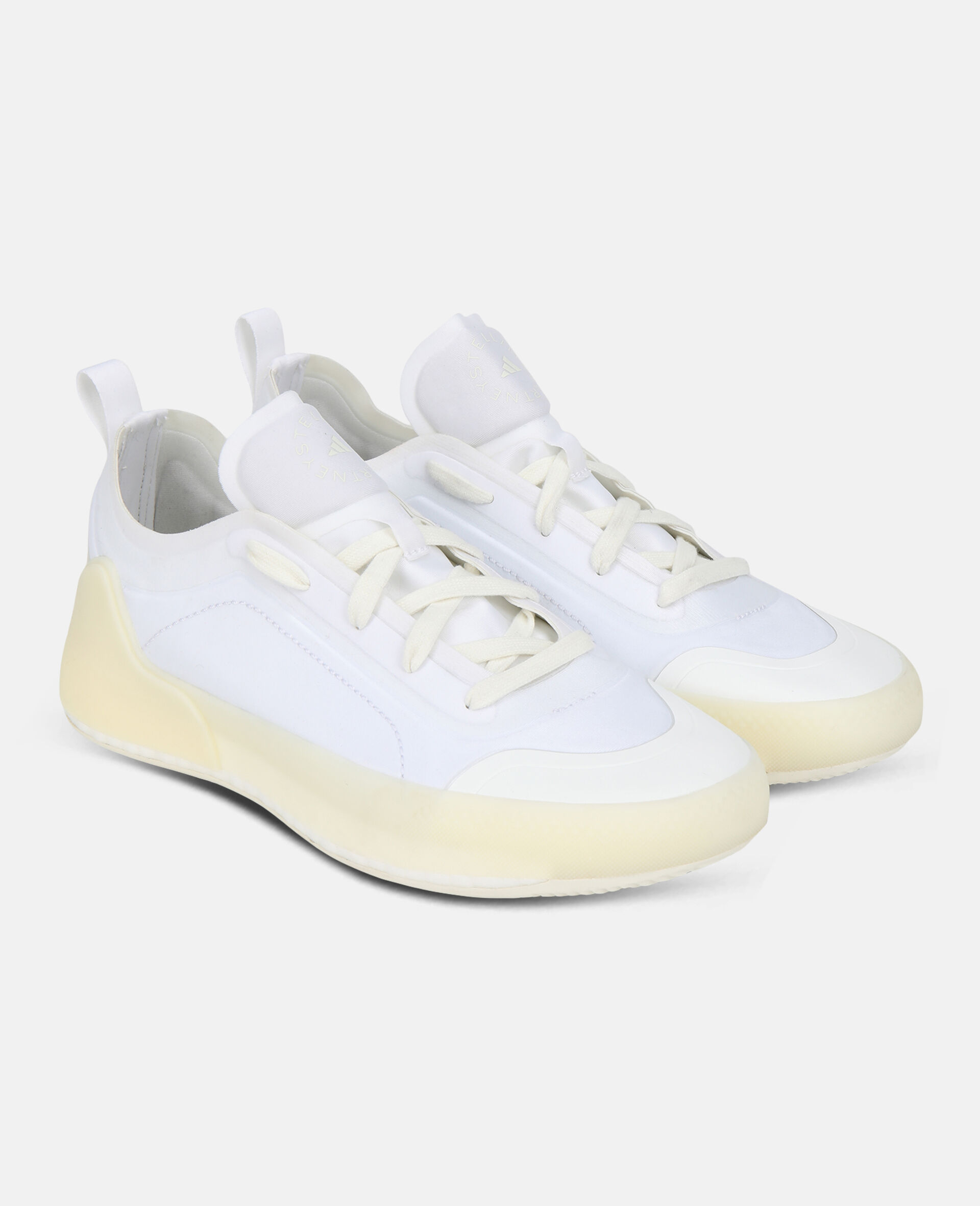 White Boost Treino Sneakers-White-large image number 3