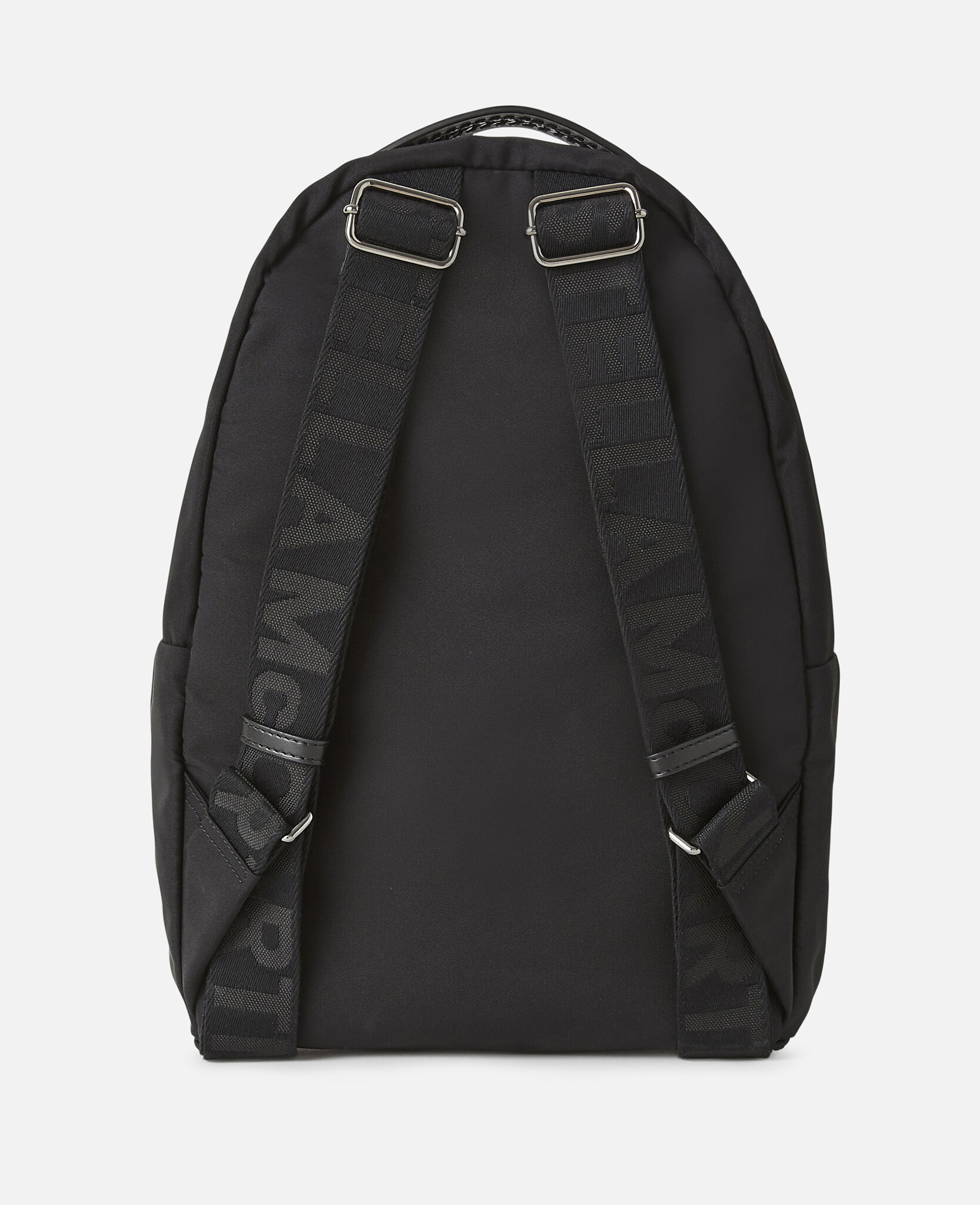 Women Black Falabella Logo Go Backpack | Stella McCartney US