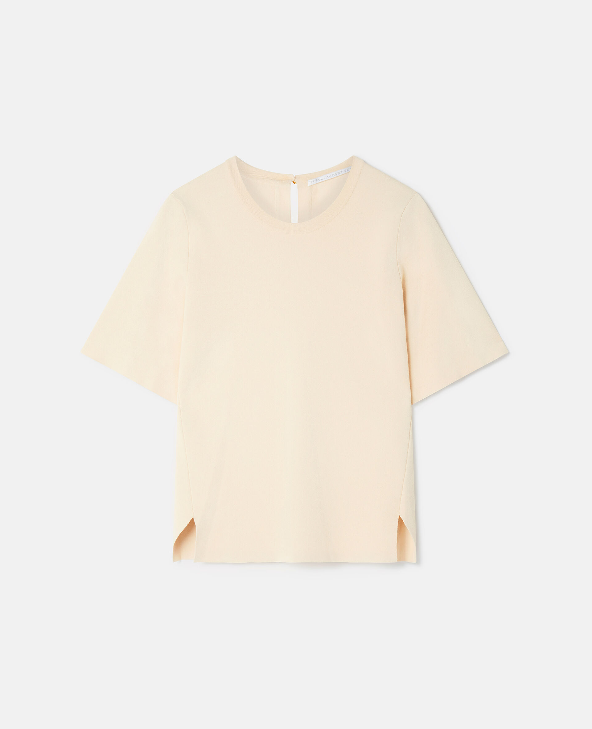 箱型短袖T恤-Cream-large image number 0