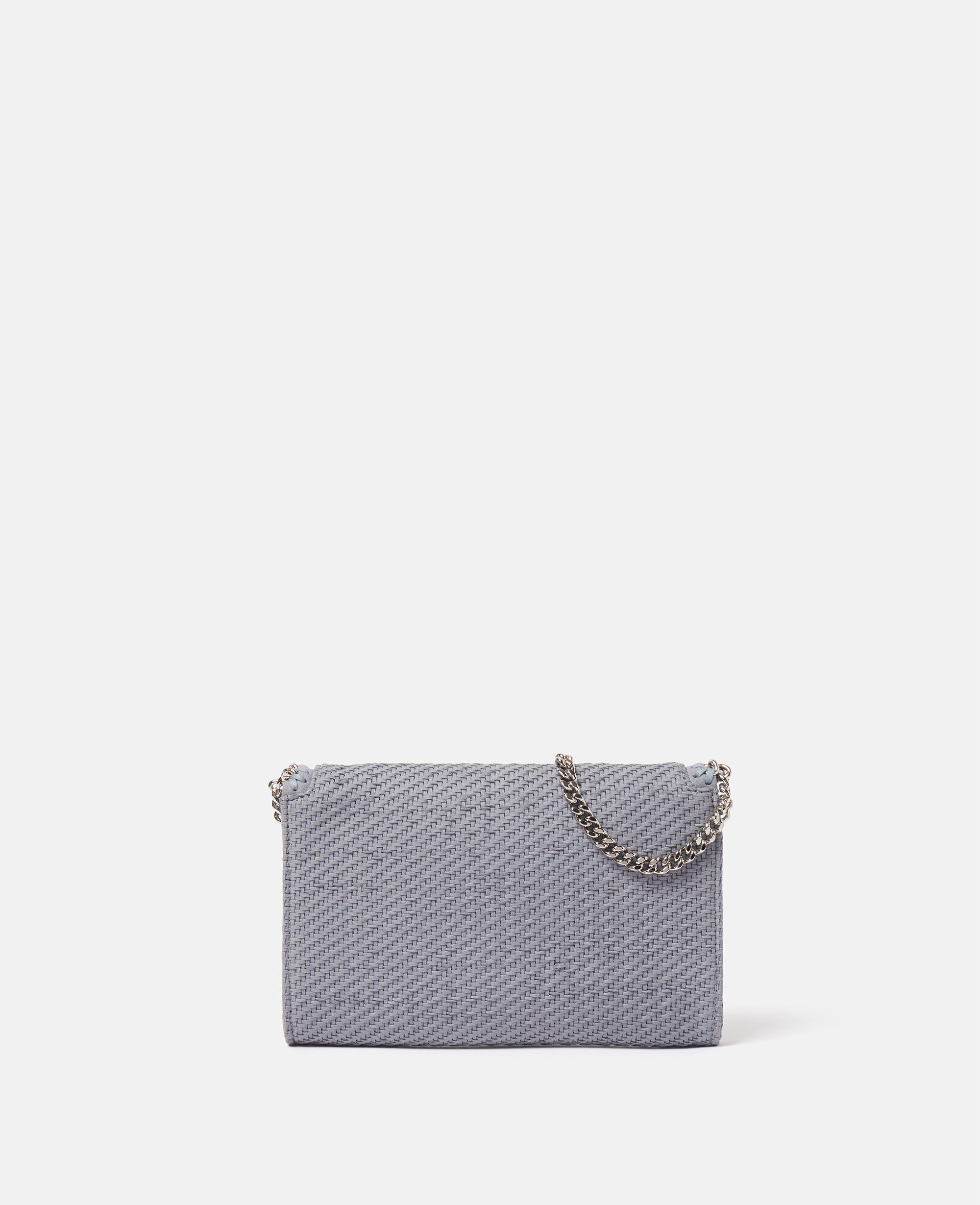ショルダーバッグ・ポシェット Stella Mccartney Stella Mccartney Gray Falabella Wallet With Women Blue grey Falabella Wallet Crossbody Bag | Stella