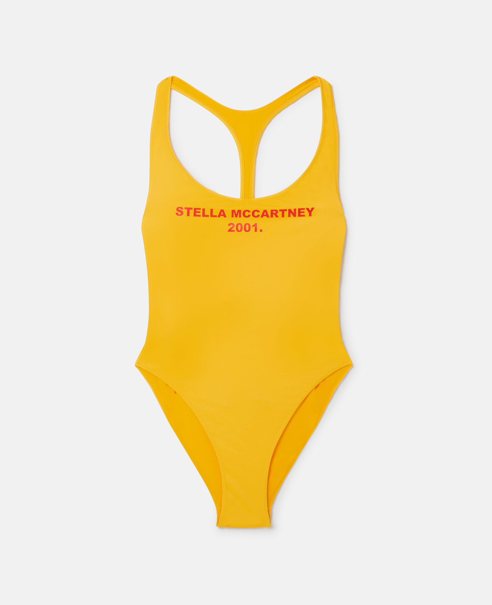 Stella McCartney 2001. Badeanzug mit Print-Gelb-medium
