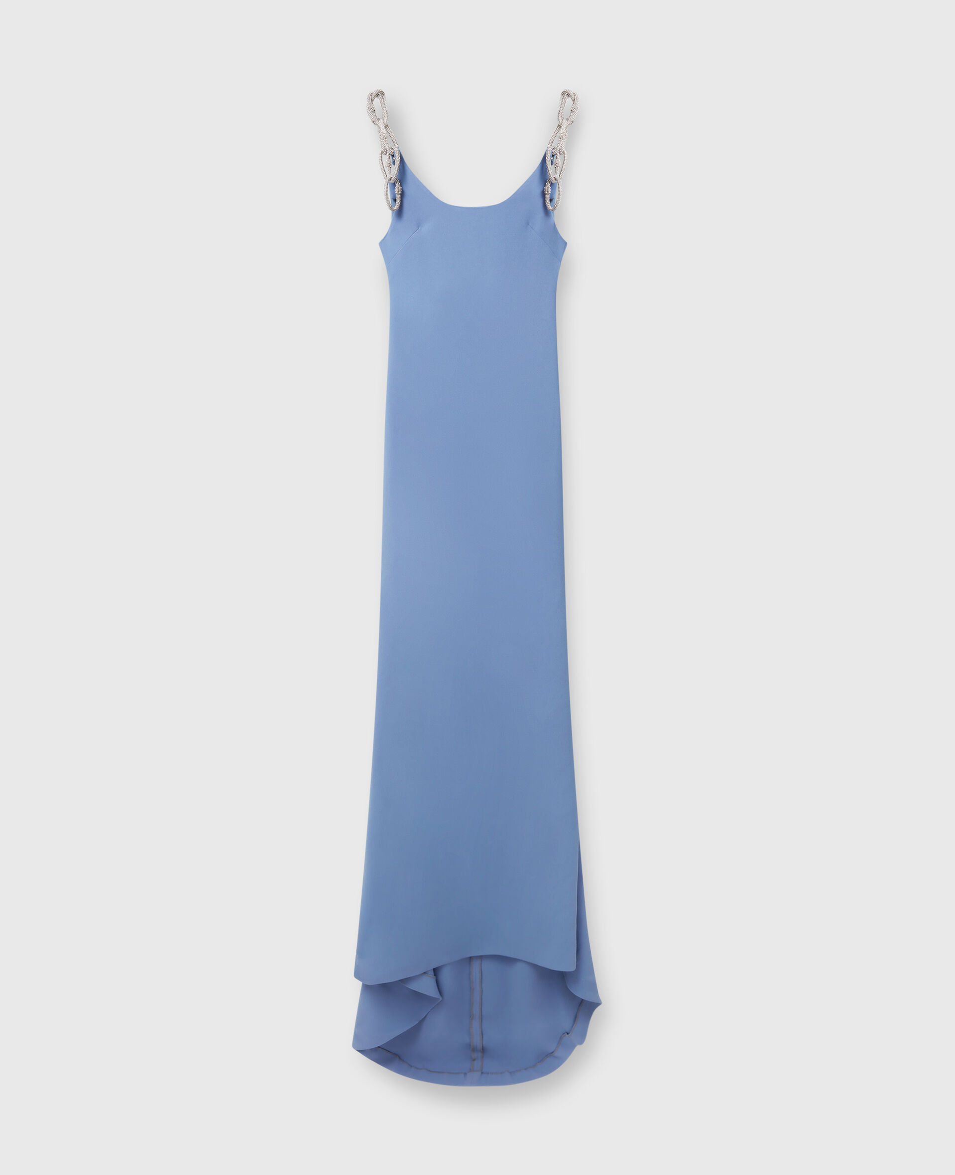 Crystal Chain Straps Dress-Black-large image number 0