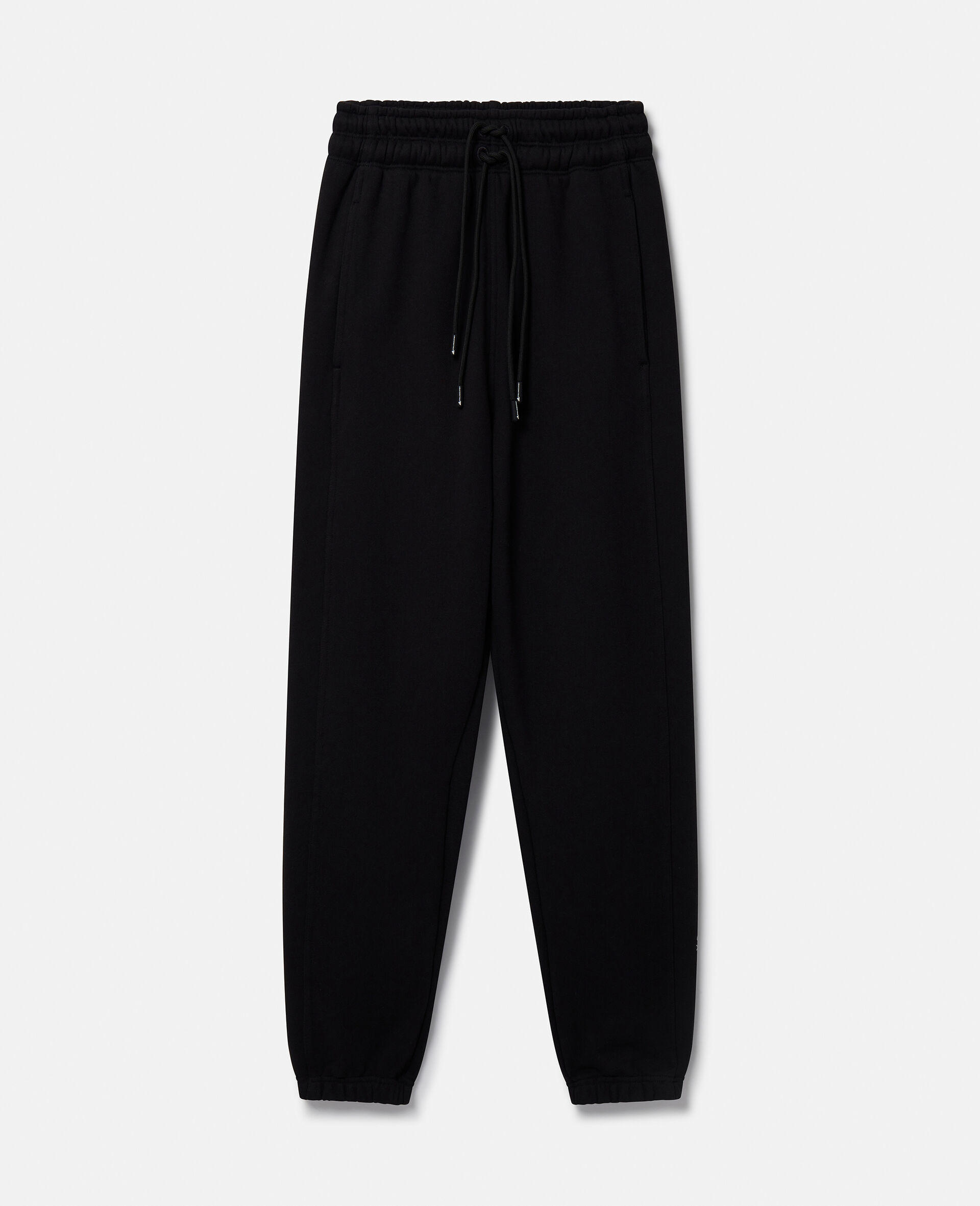 Cuffed Sweatpants-Black-medium