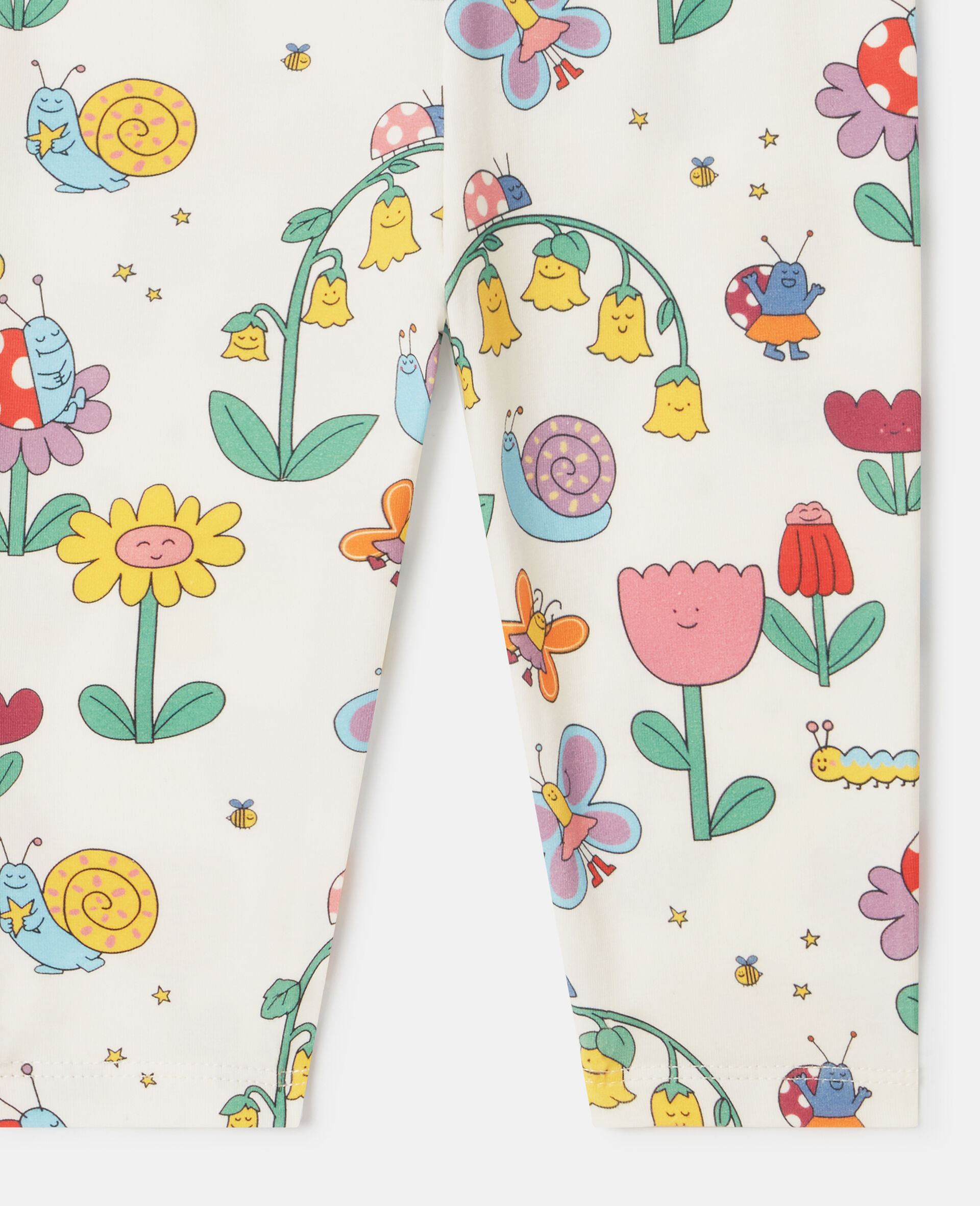 Leggings mit Blumen-Print-Bunt-large image number 3
