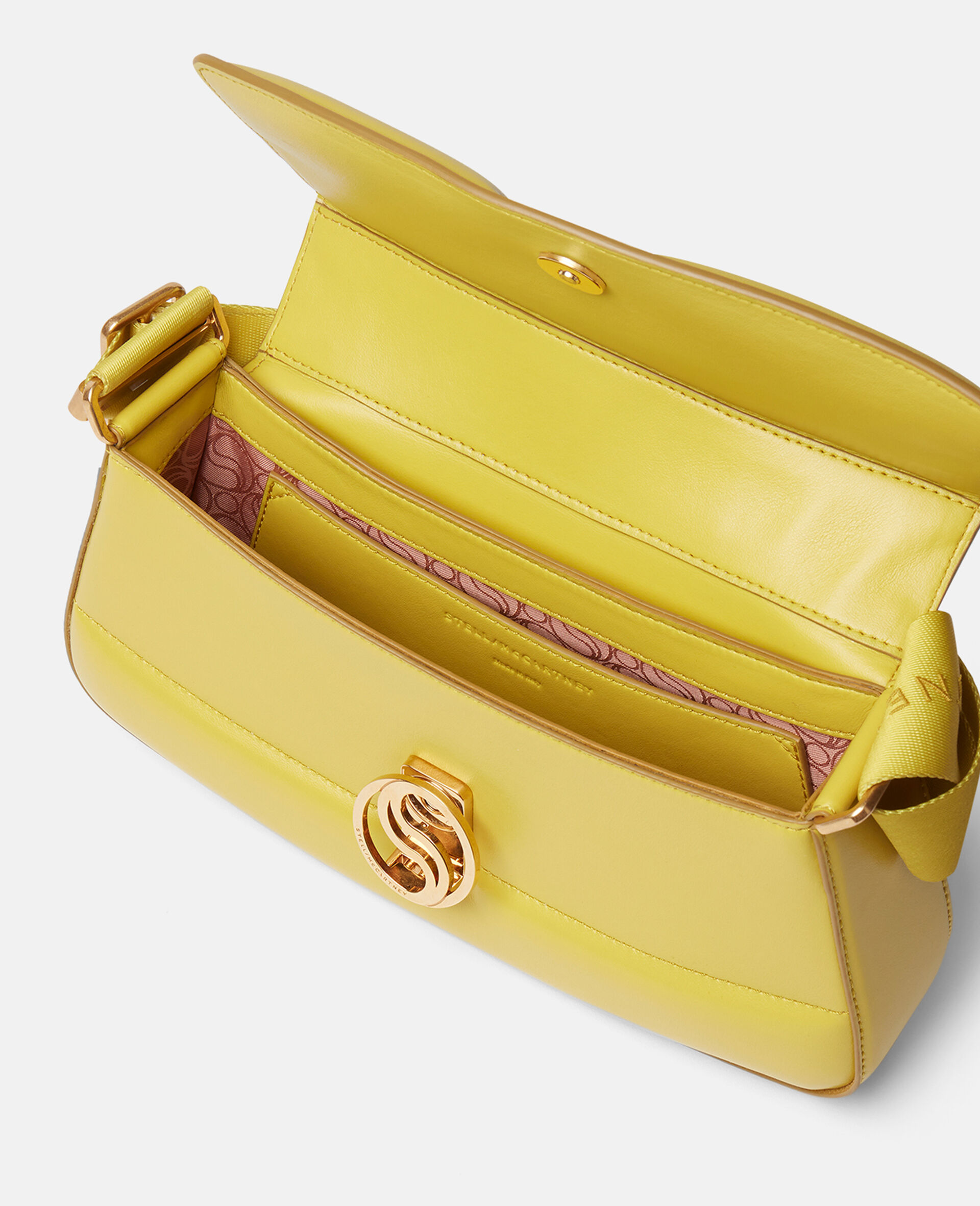 Borsa a Spalla Imbottita S Wave-Nero-large image number 2