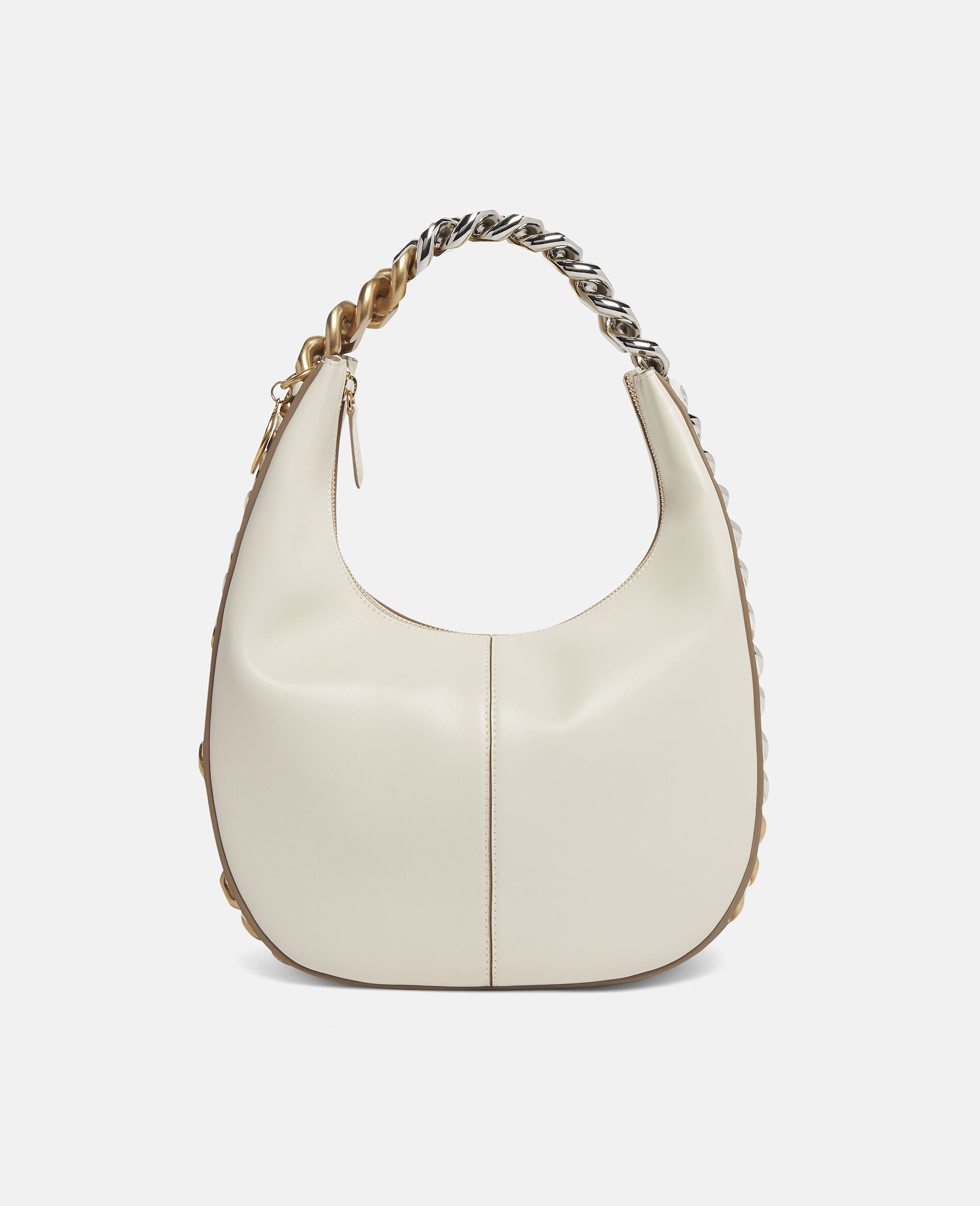 Frayme小号拉链肩背包-黑色-large image number 2