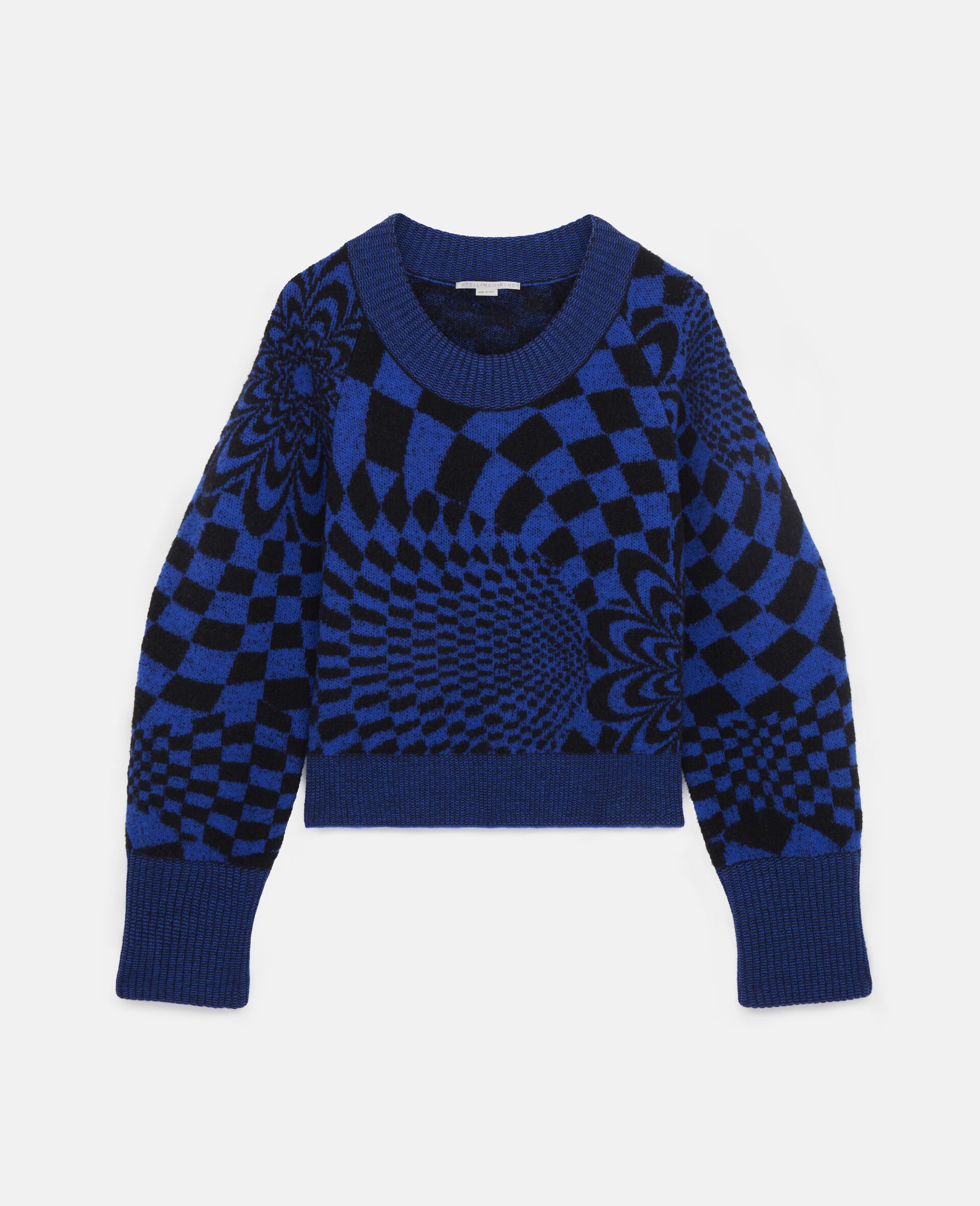 Geometric Pattern Sweater-Multicoloured-large