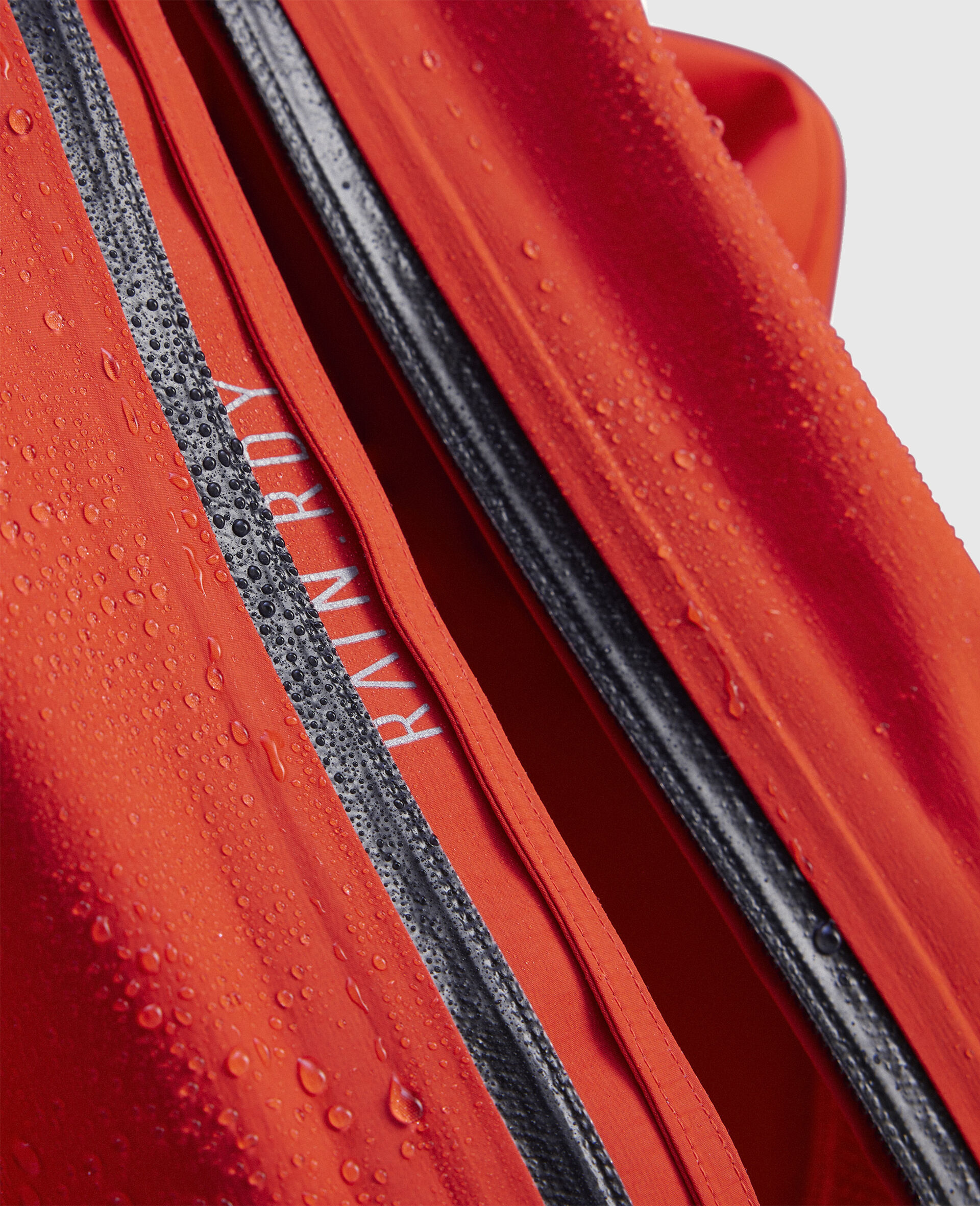 TrueNature Hooded Rain Jacket-Red-large image number 6