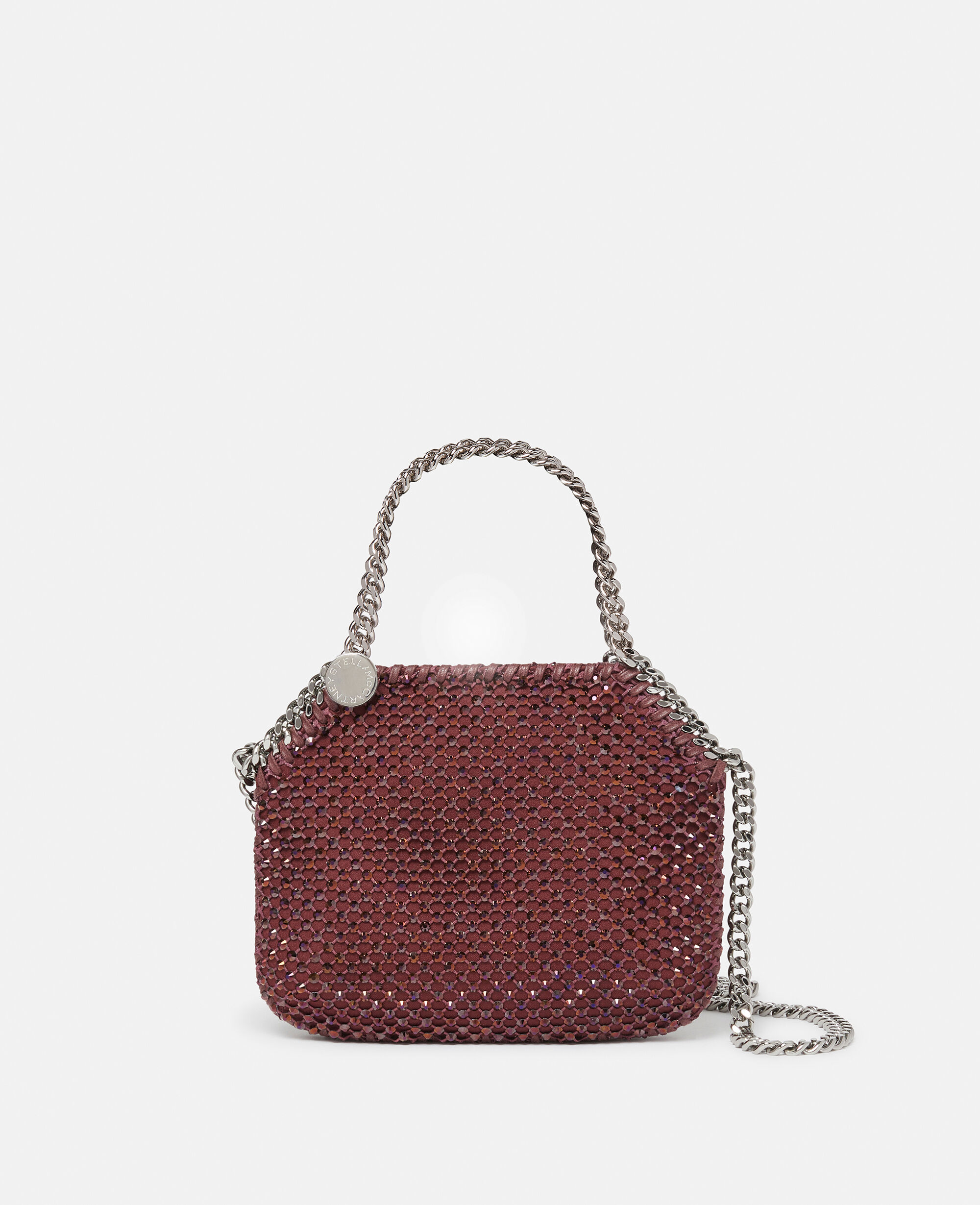 Mini sac cabas en maille cristaux Falabella Baie pour Women