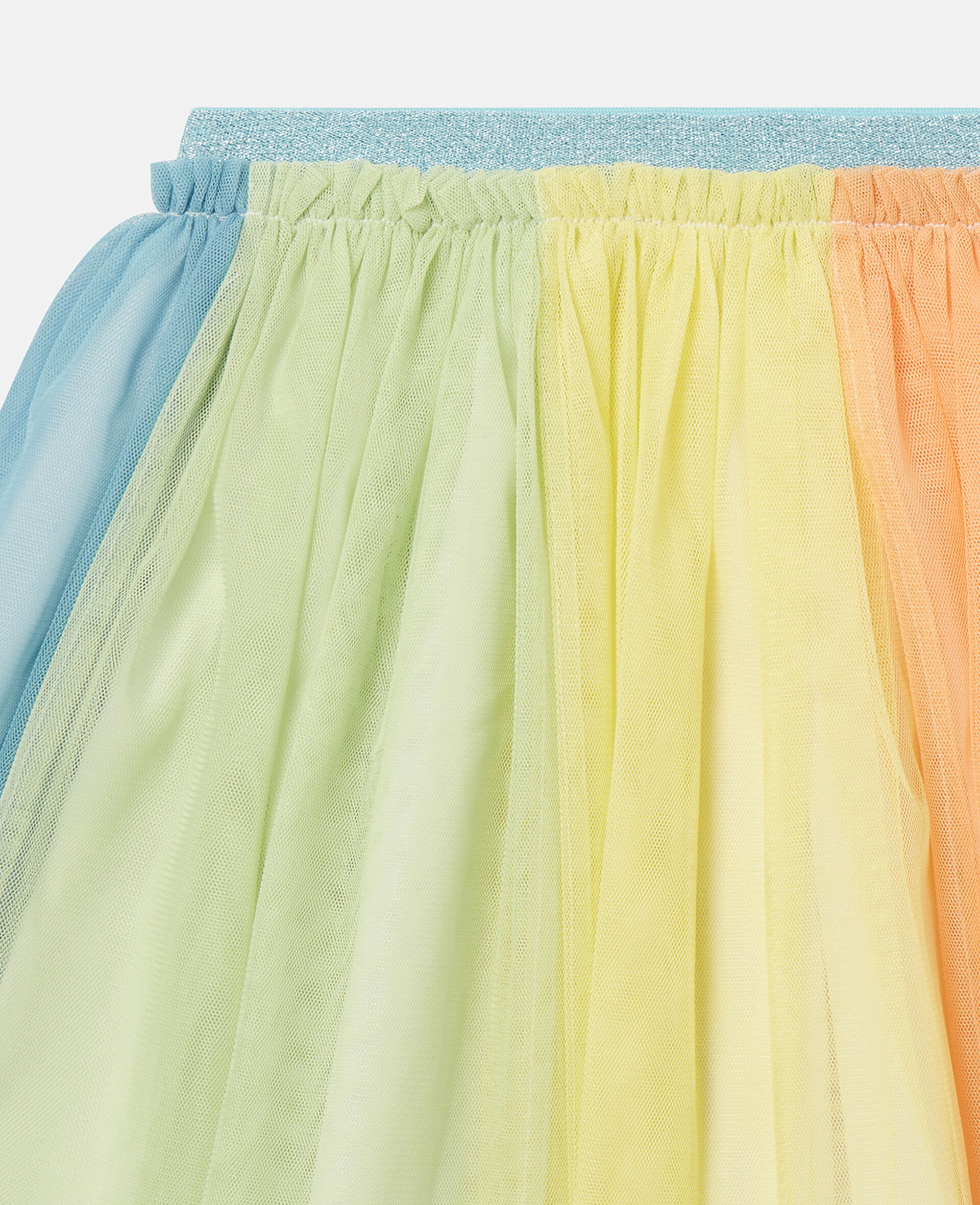 Rainbow Tulle Tutu Skirt-Multicolour-large image number 1