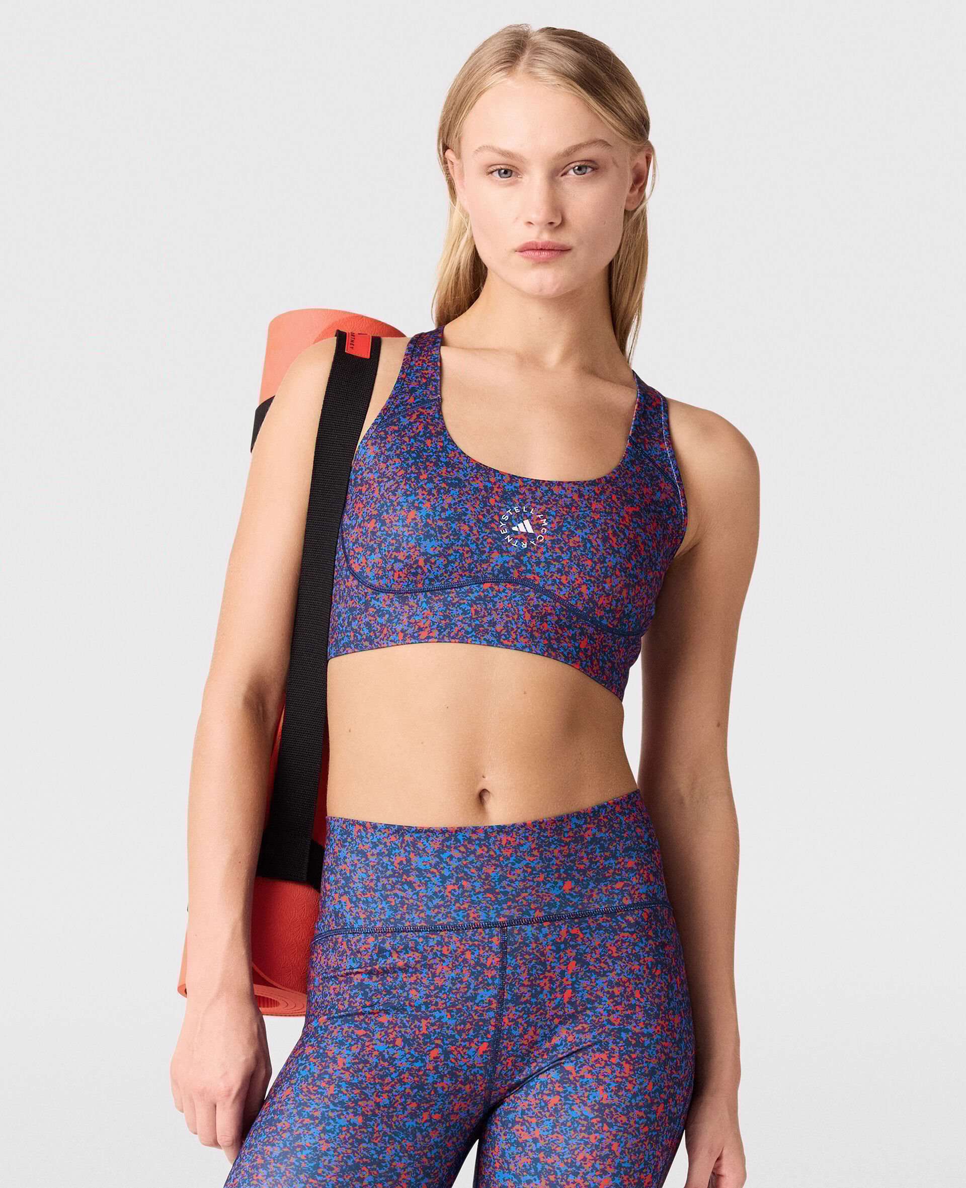 TruePurpose Training Bra-Blue-model