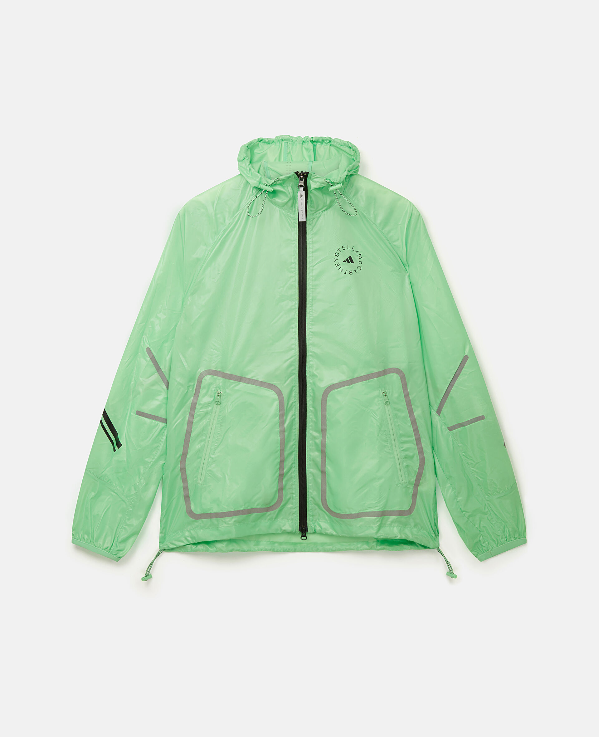 TruePace Reflective Running Jacket-Green-large image number 0