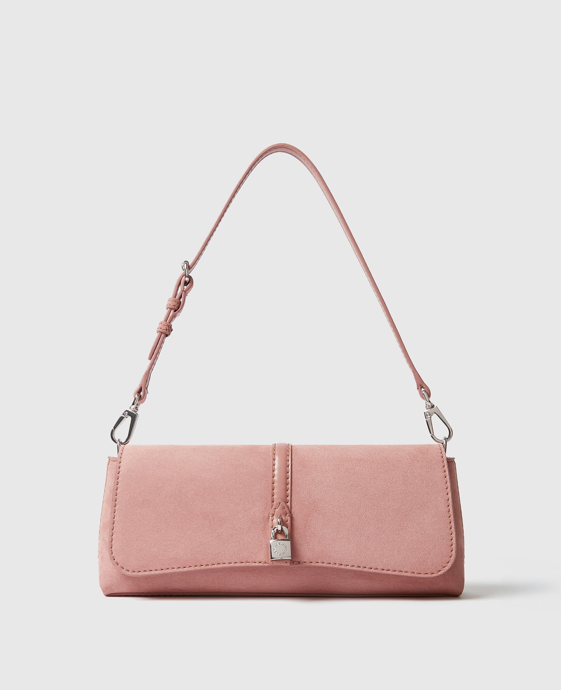 Ryder Suede-Effect Pochette-Pink-medium
