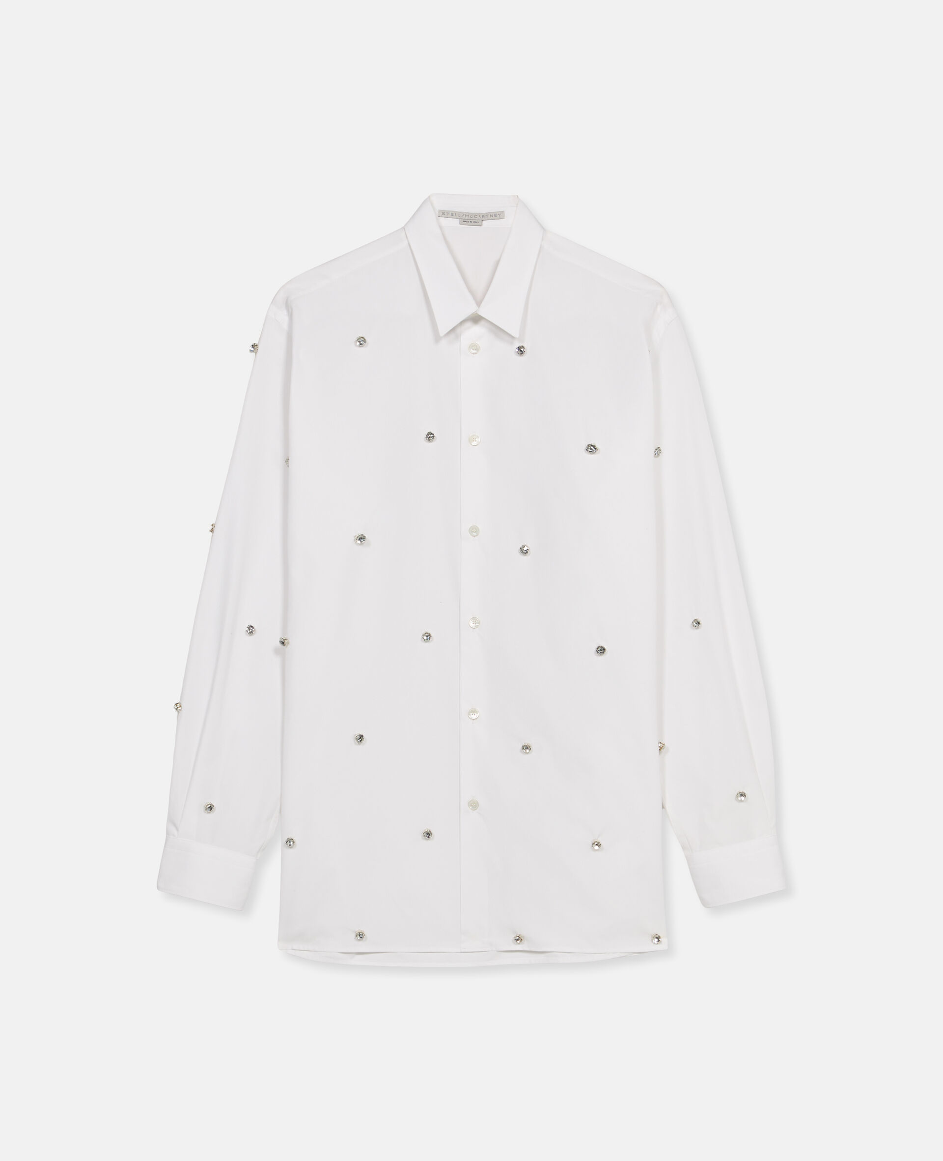 Star Boyfriend Shirt-White-medium