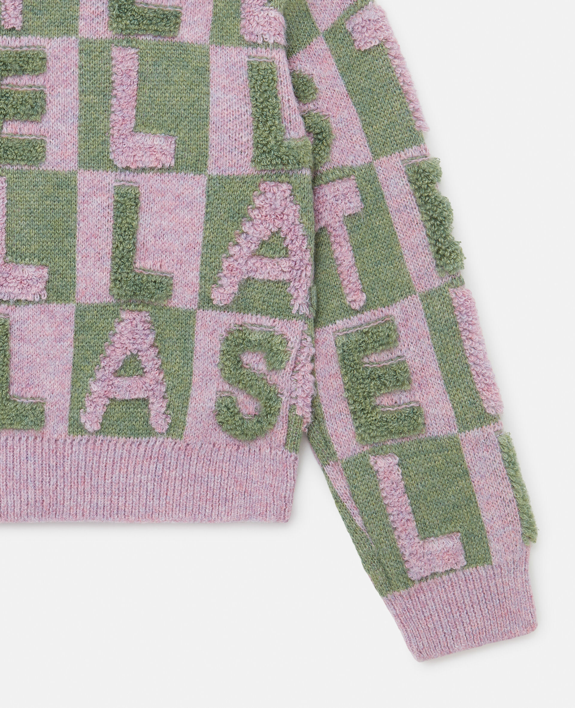 Logo Appliqué Knit Cardigan-Multicolour-large Logo Appliqué Knit Cardigan-Multicolour-large image number 3