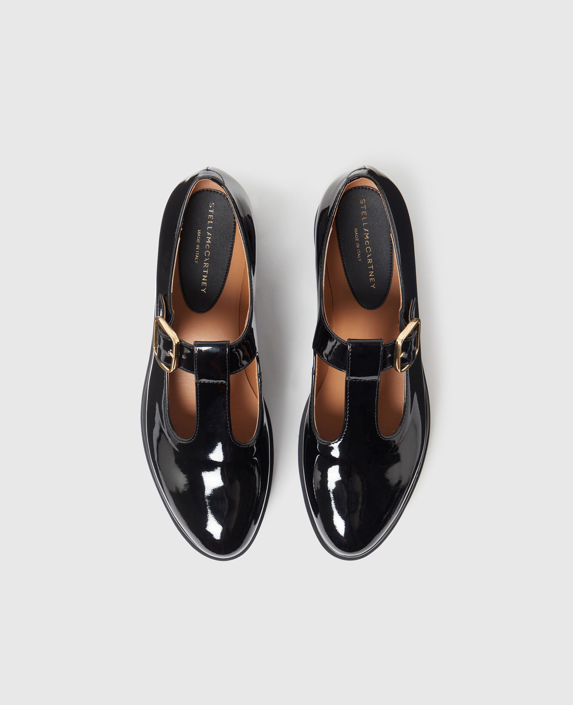 Elyse T-Bar Platform Mary Janes-Black-large image number 3