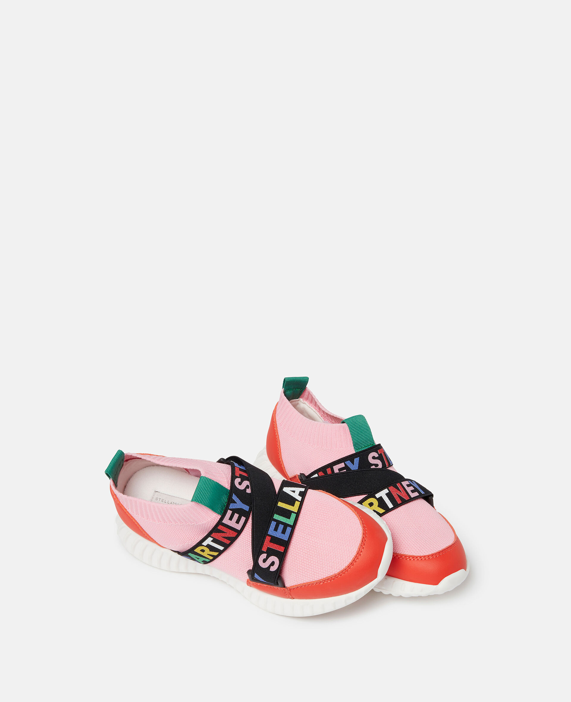 Logo Tape Slip-On Trainers-Multicolour-large image number 3