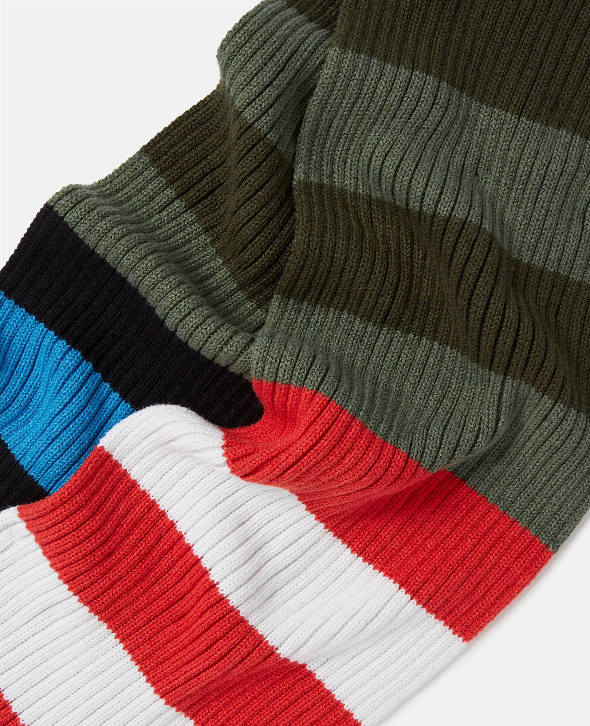 Striped Scarf-Multicolour-large image number 1