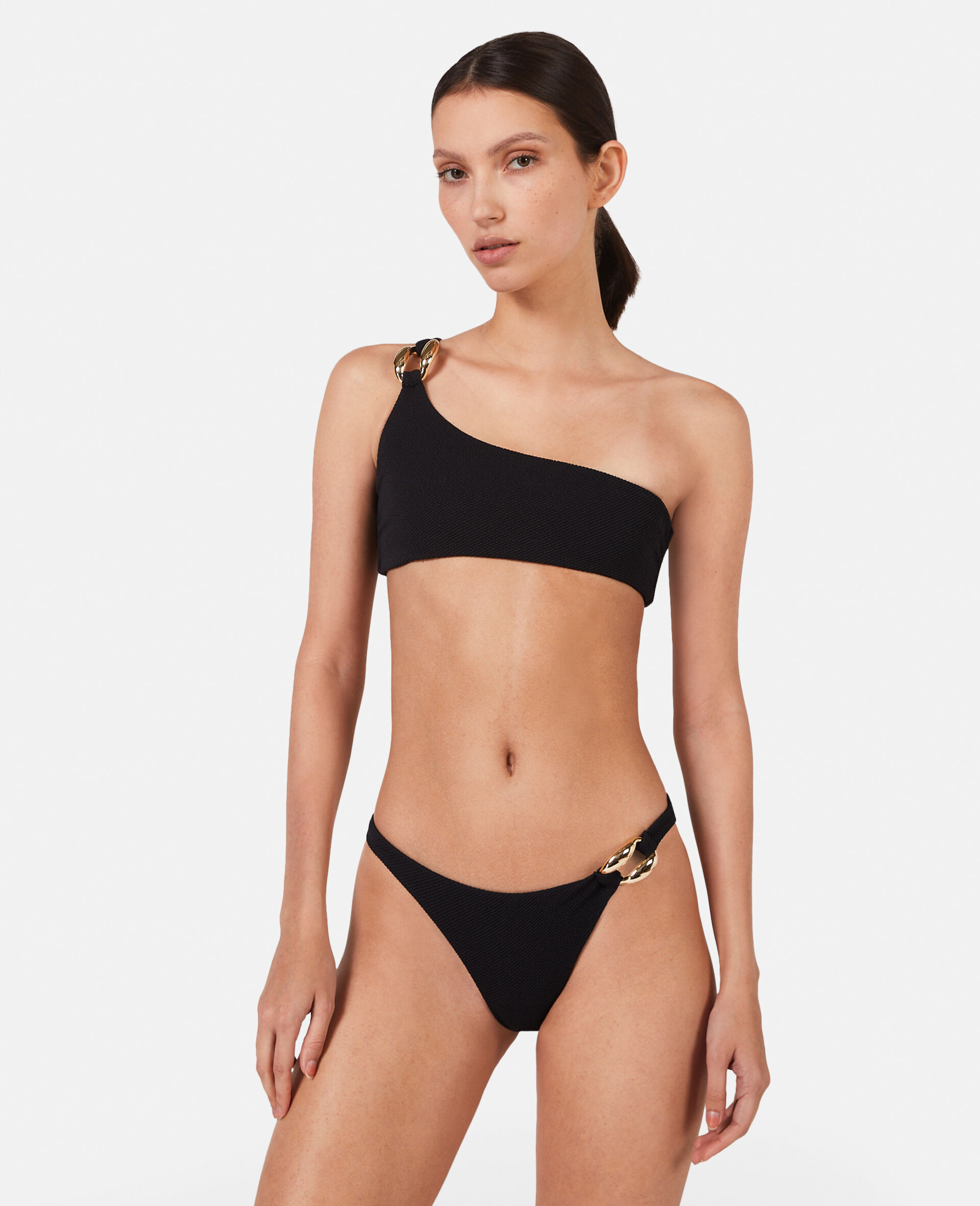 Falabella Pop Mini Bikini Briefs-Black-model