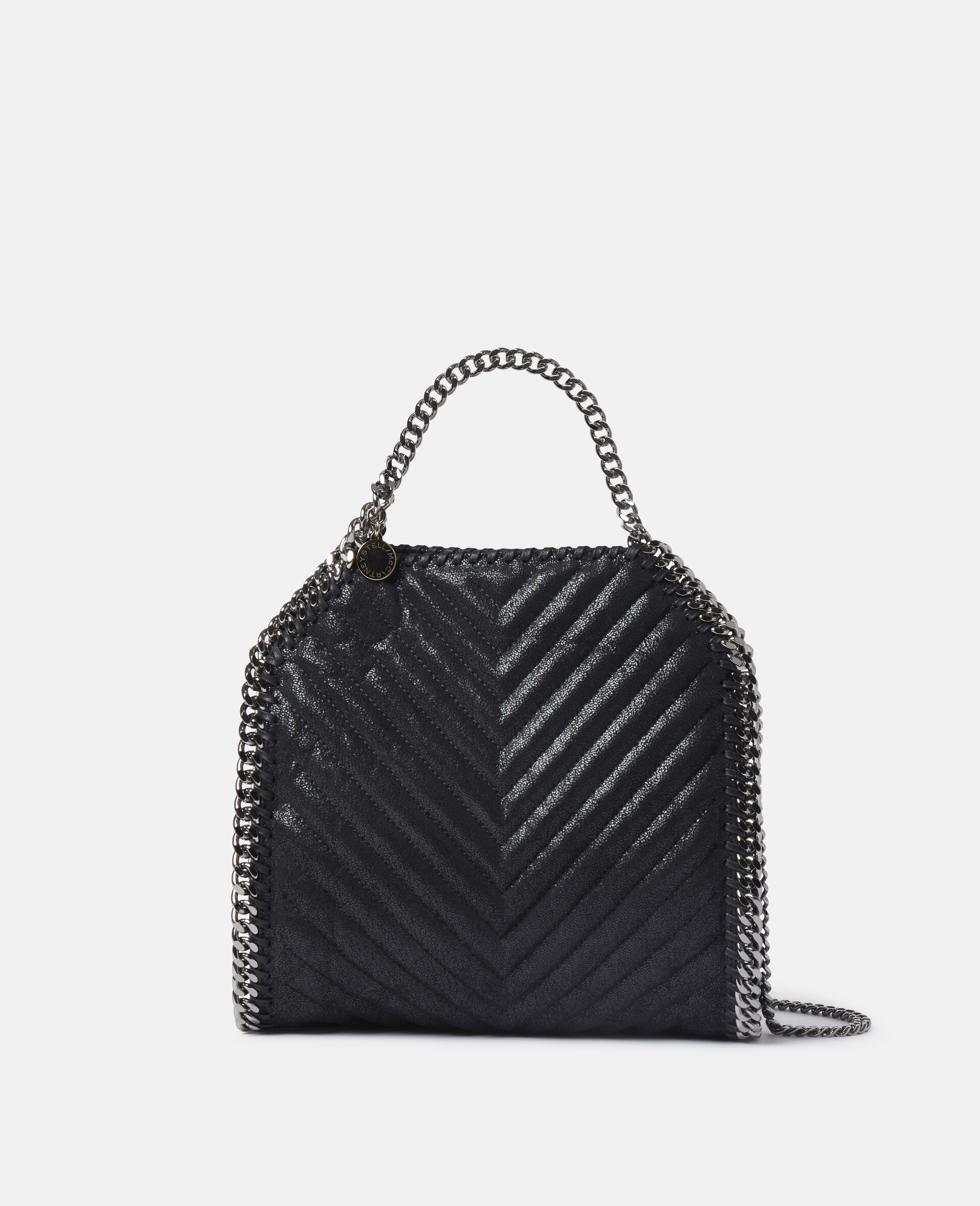 Falabella Mini Tote-Black-large Falabella Mini Tote-Black-large image number 0