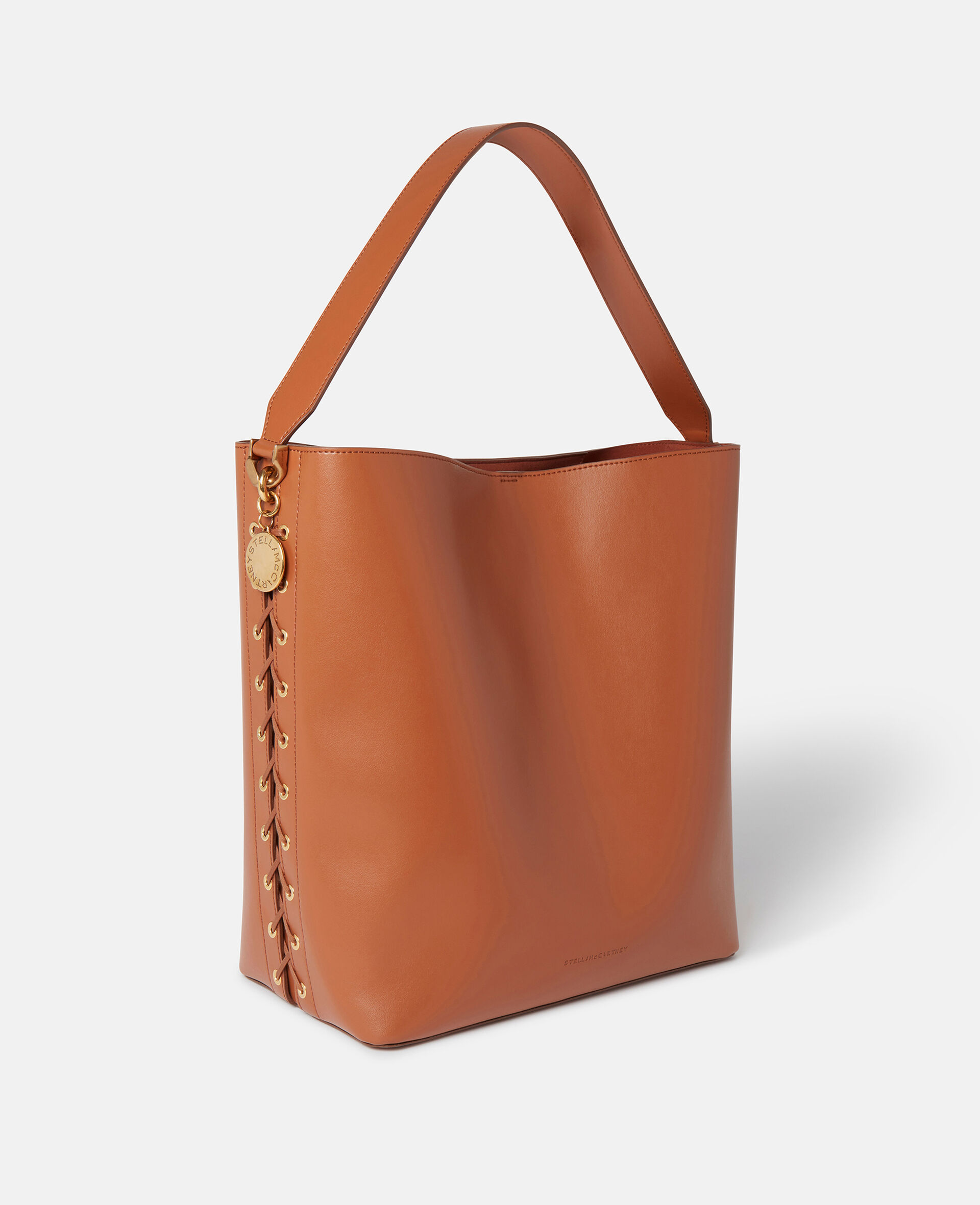 Frayme Whipstitch Tote Bag-Black-large image number 3