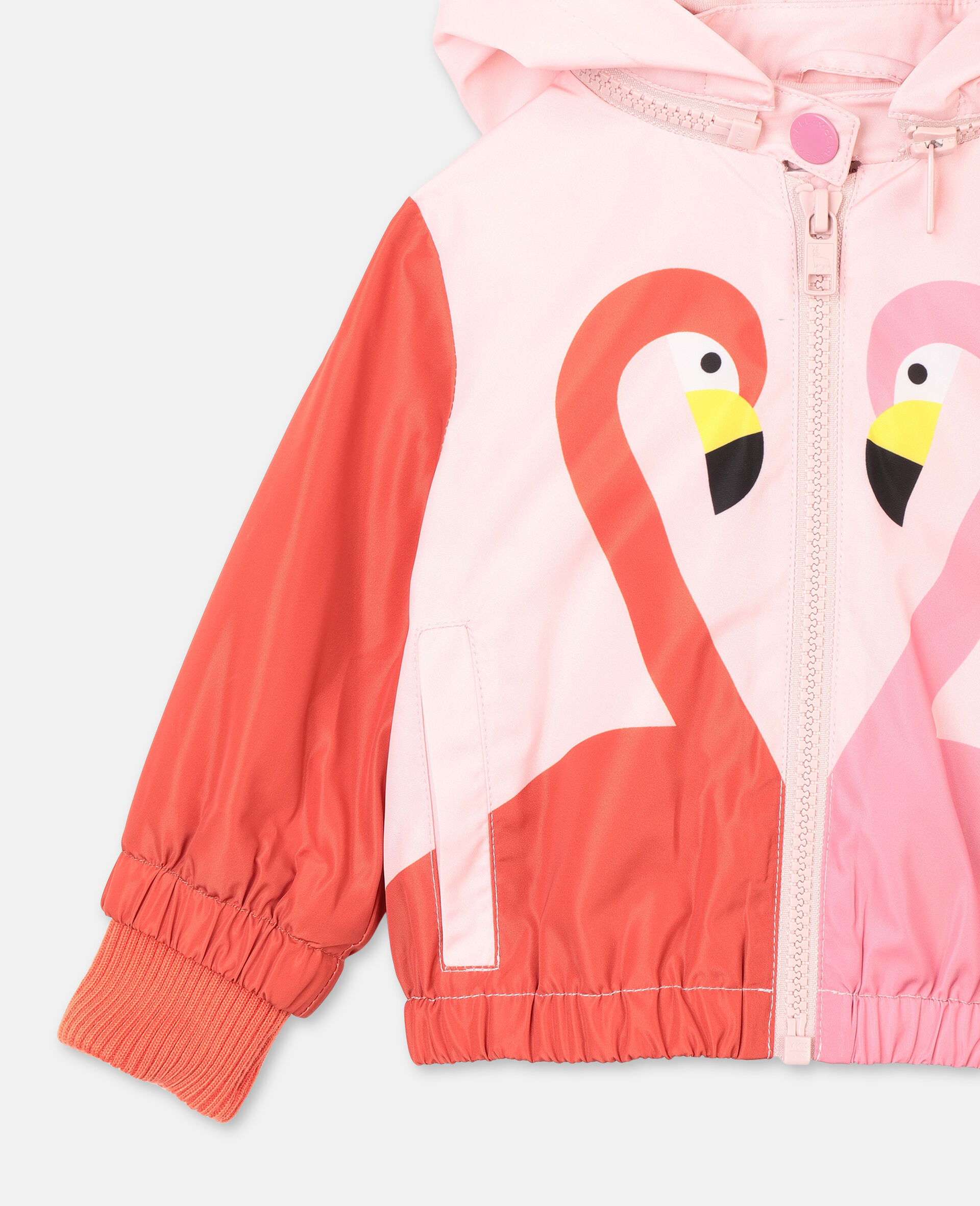 Flamingo Hoodie Jacket -Pink-large image number 1
