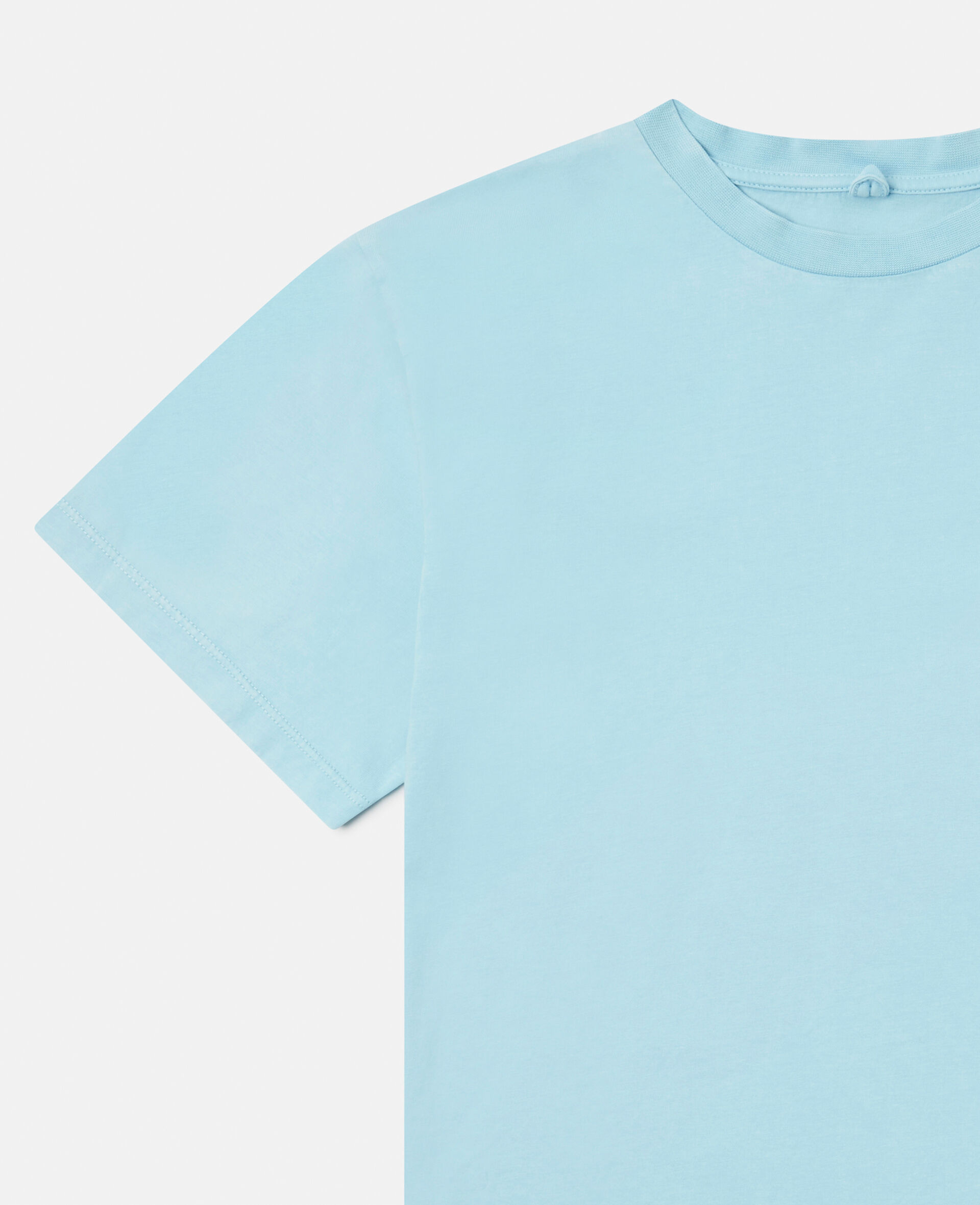 Stella Logo Active Oversized T-Shirt-Blue-large image number 1