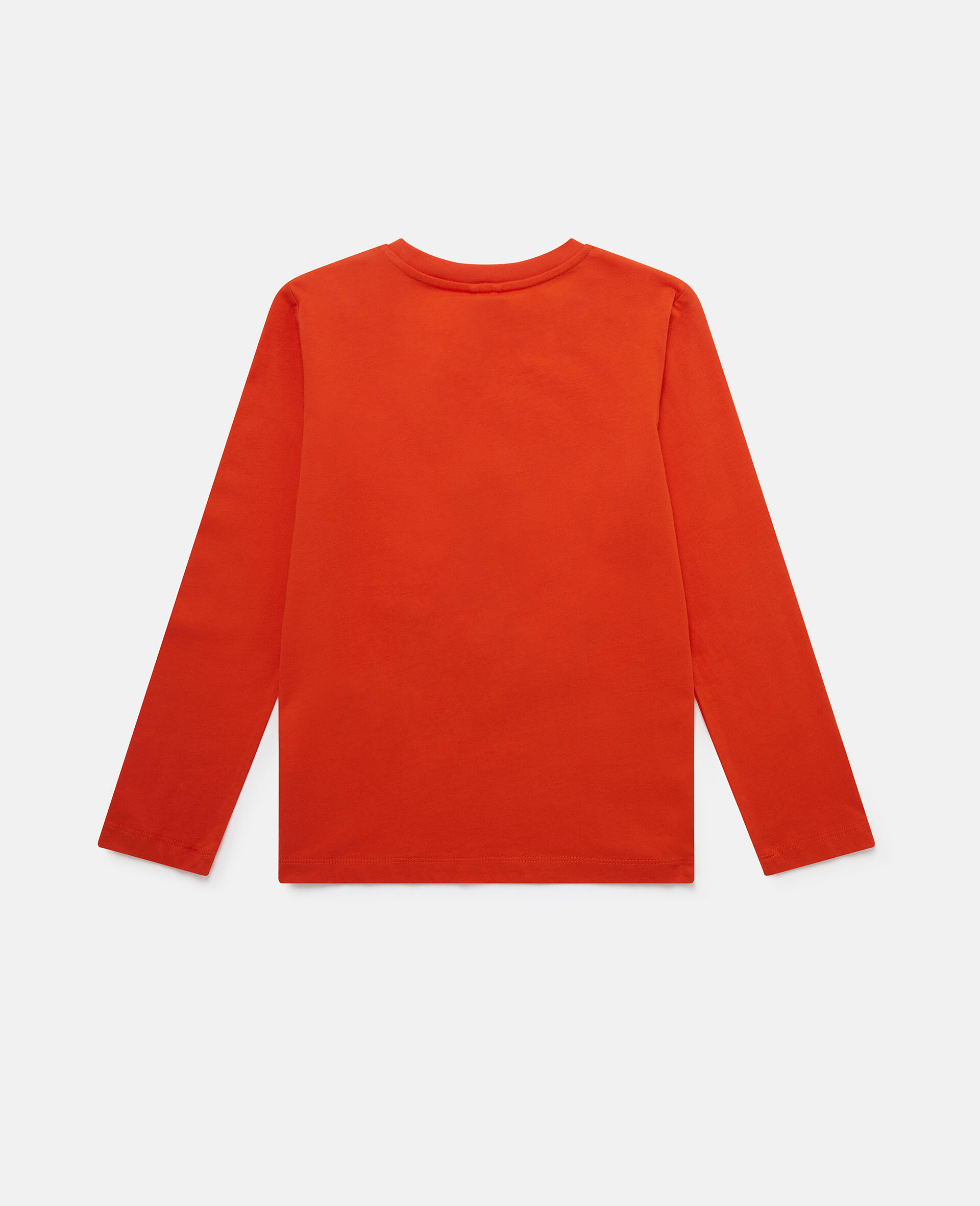 Langarmshirt mit Smiling Flower Motiv-Orange-large image number 2