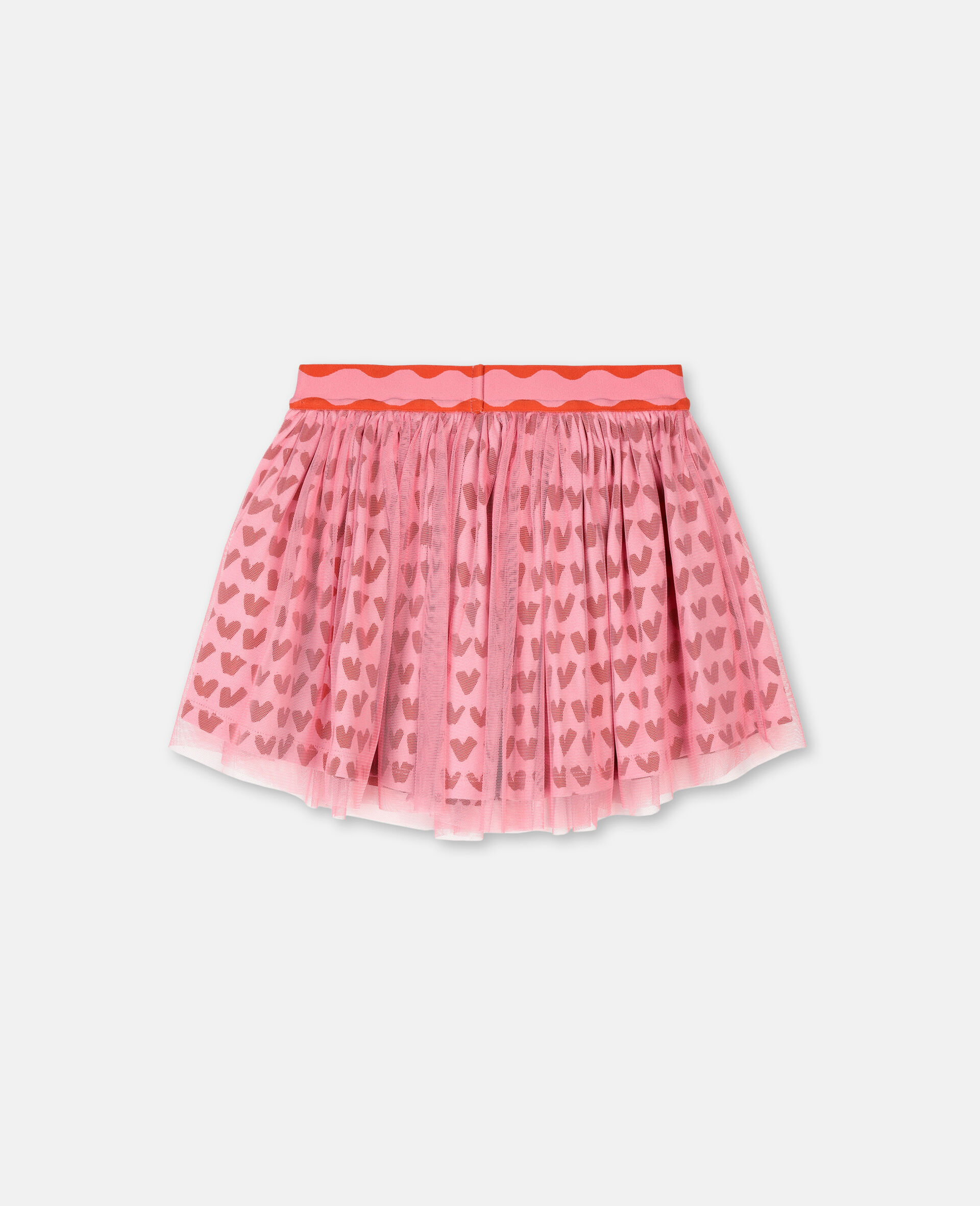 Hearts Tulle Skirt -Pink-large image number 3
