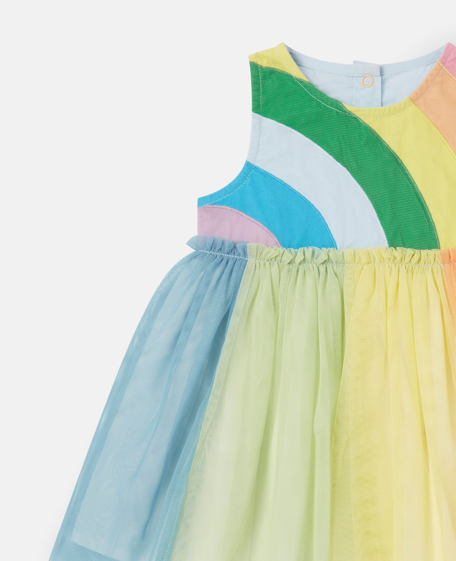 Rainbow Tulle Dress-Multicolour-large image number 1