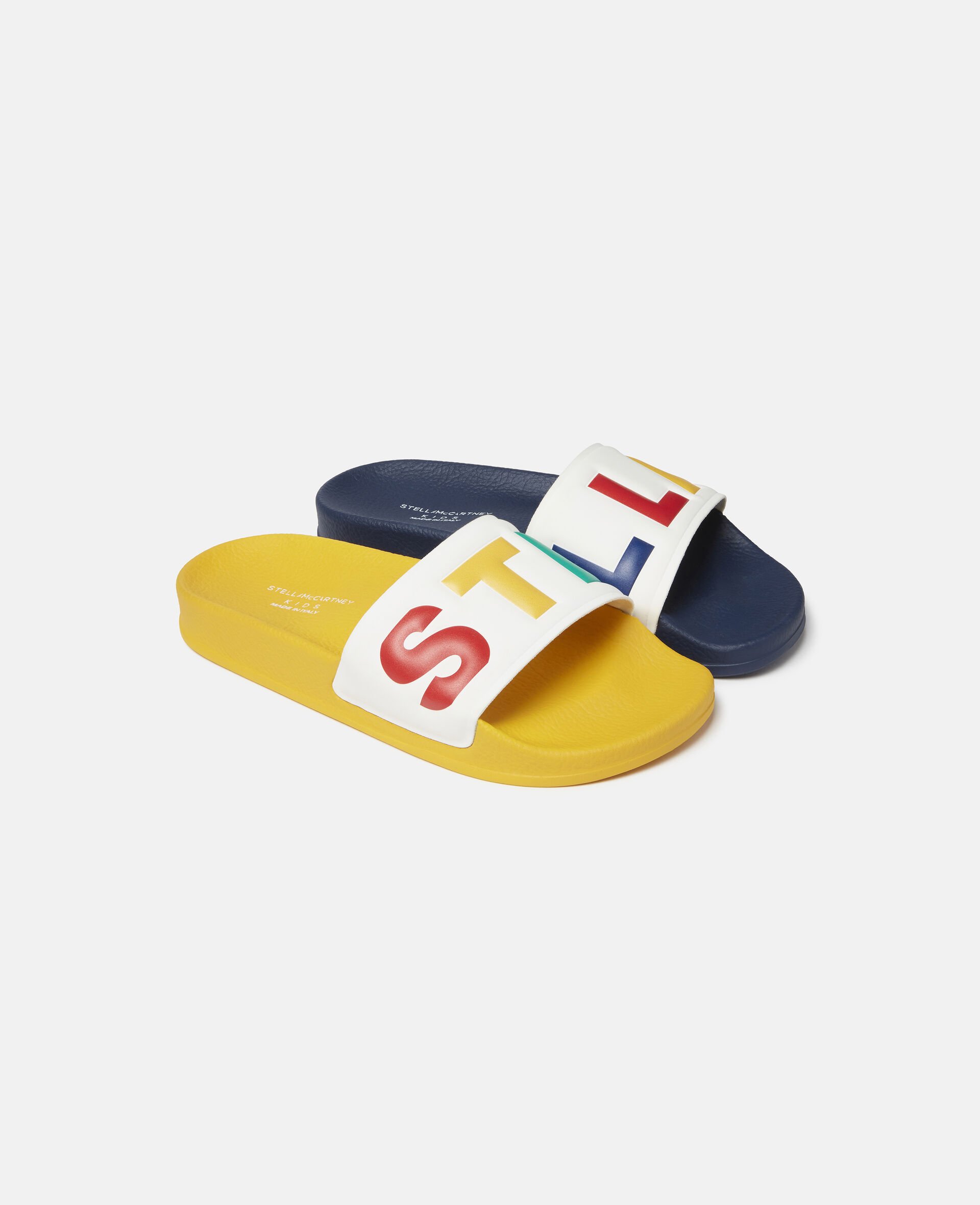 Bicolour Stella Slides-Multicolour-large Bicolour Stella Slides-Multicolour-large image number 3
