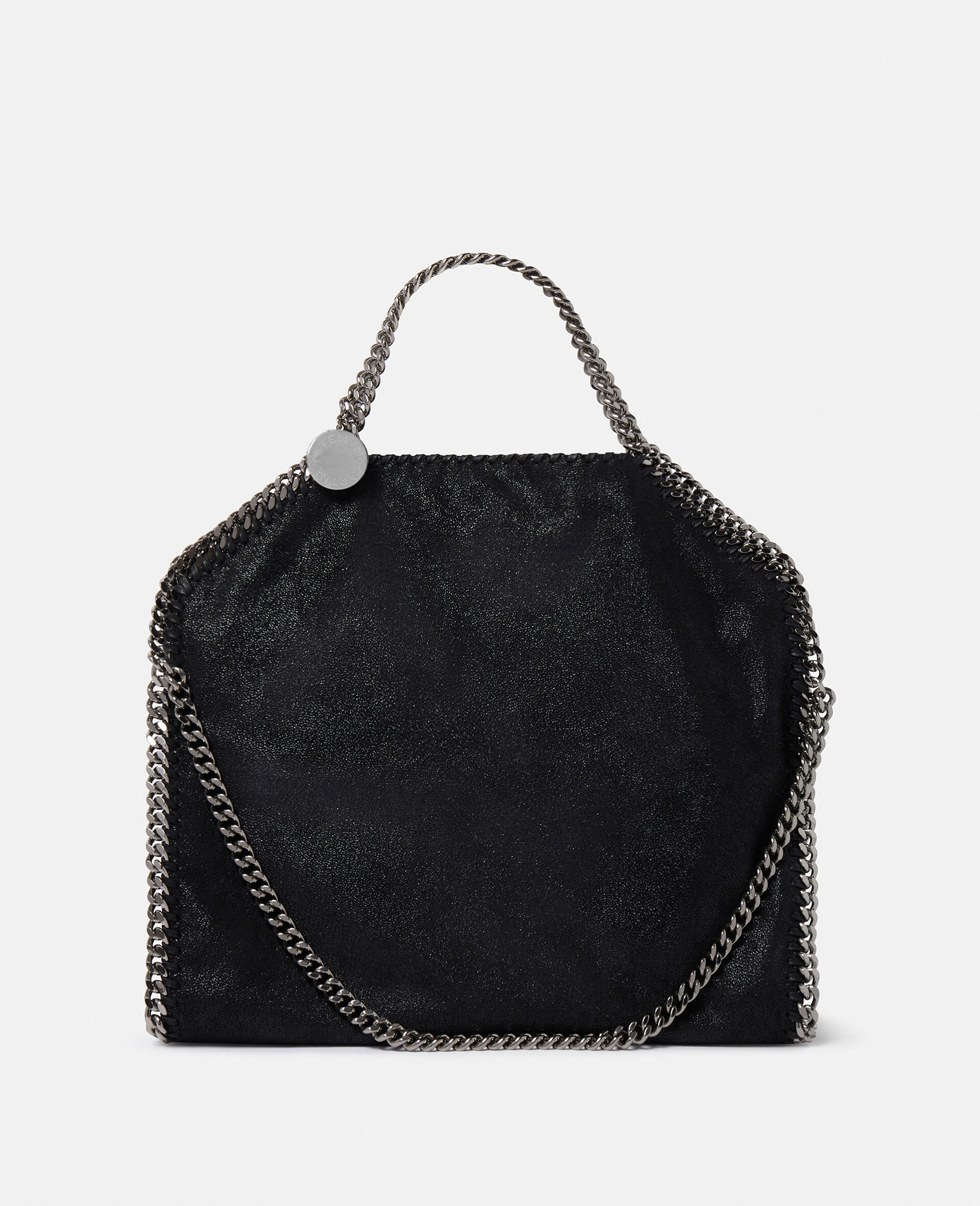 Falabella Fold-Over Tote Bag-Black-medium